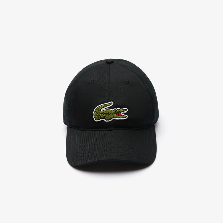 Unisex Baskılı Siyah Şapka