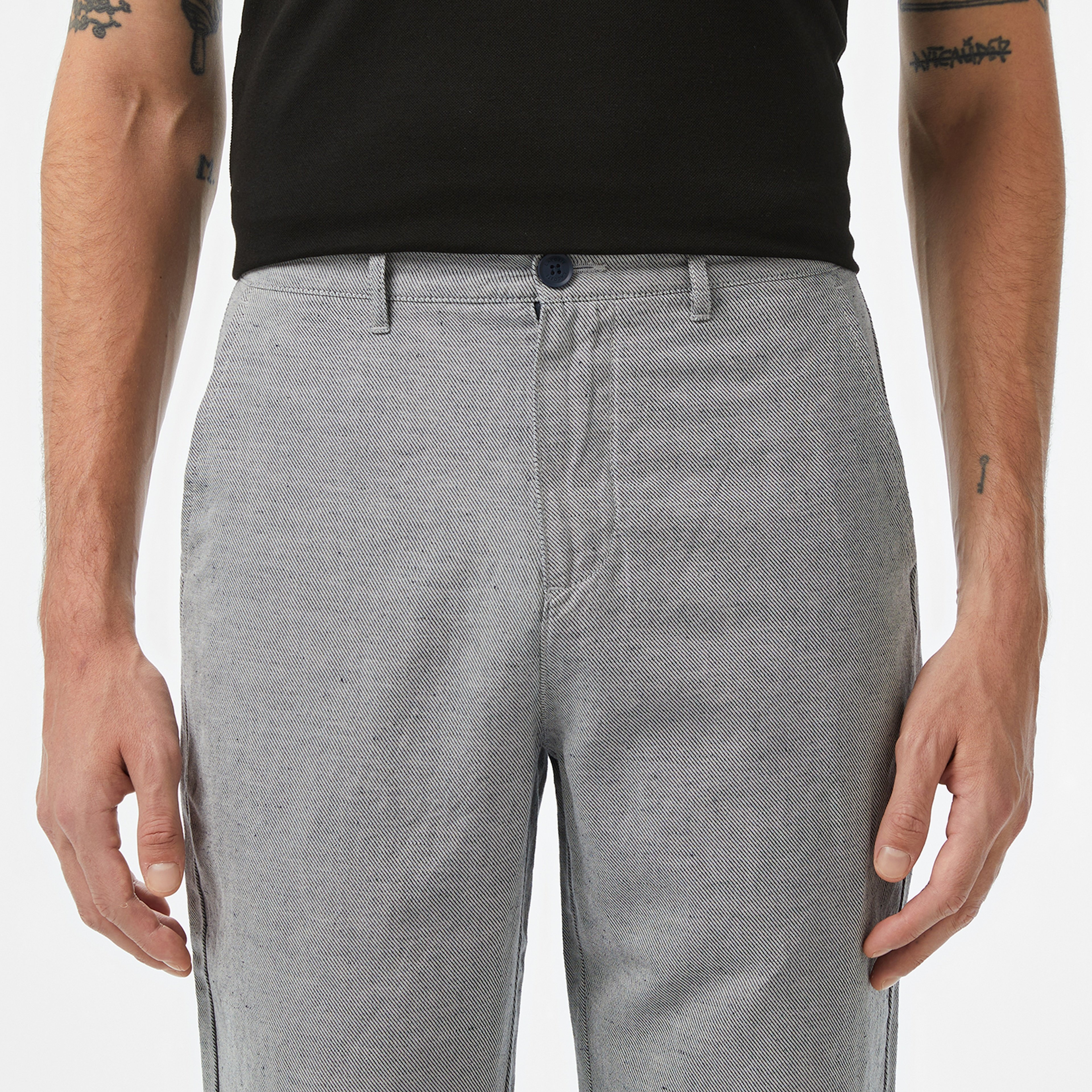 Keten Karışımlı Pantolon