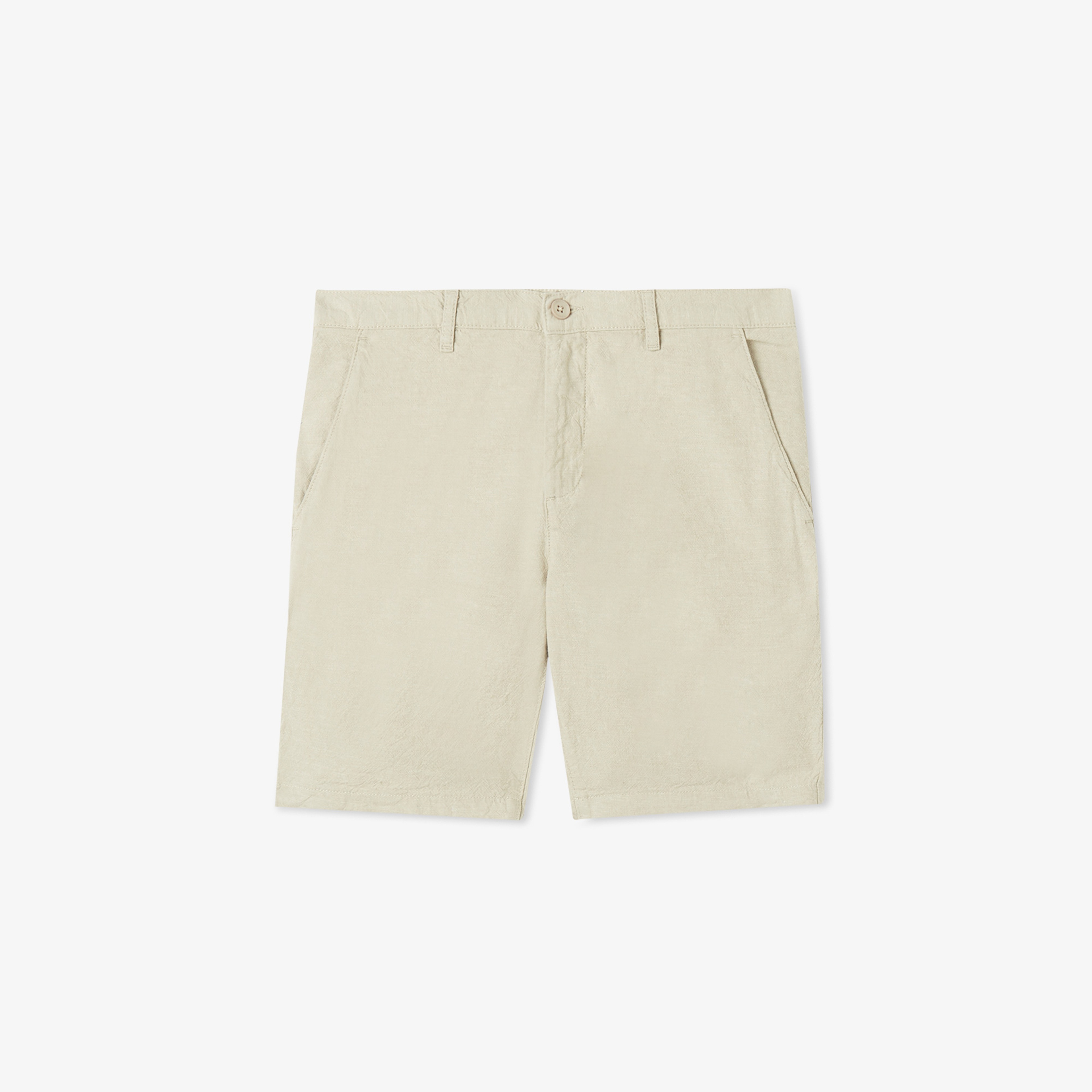 Nautica Erkek Bej Slim Fit Şort