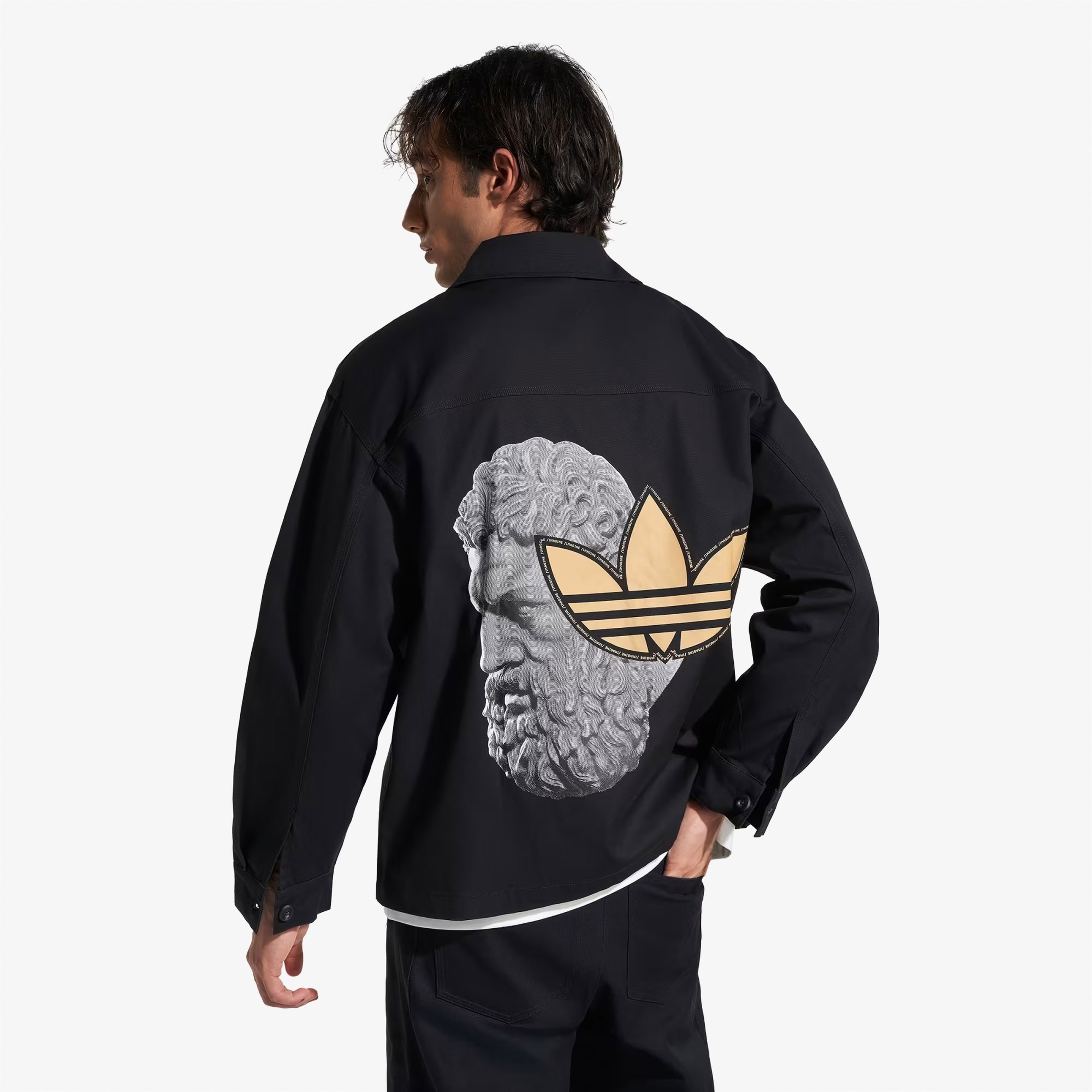 adidas Emre Yusufi Erkek Siyah Gömlek