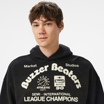 The Market 'Buzzer Beaters' Erkek Siyah Hoodie