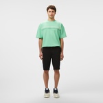 Erkek Tapered Fit Siyah Bermuda Şort