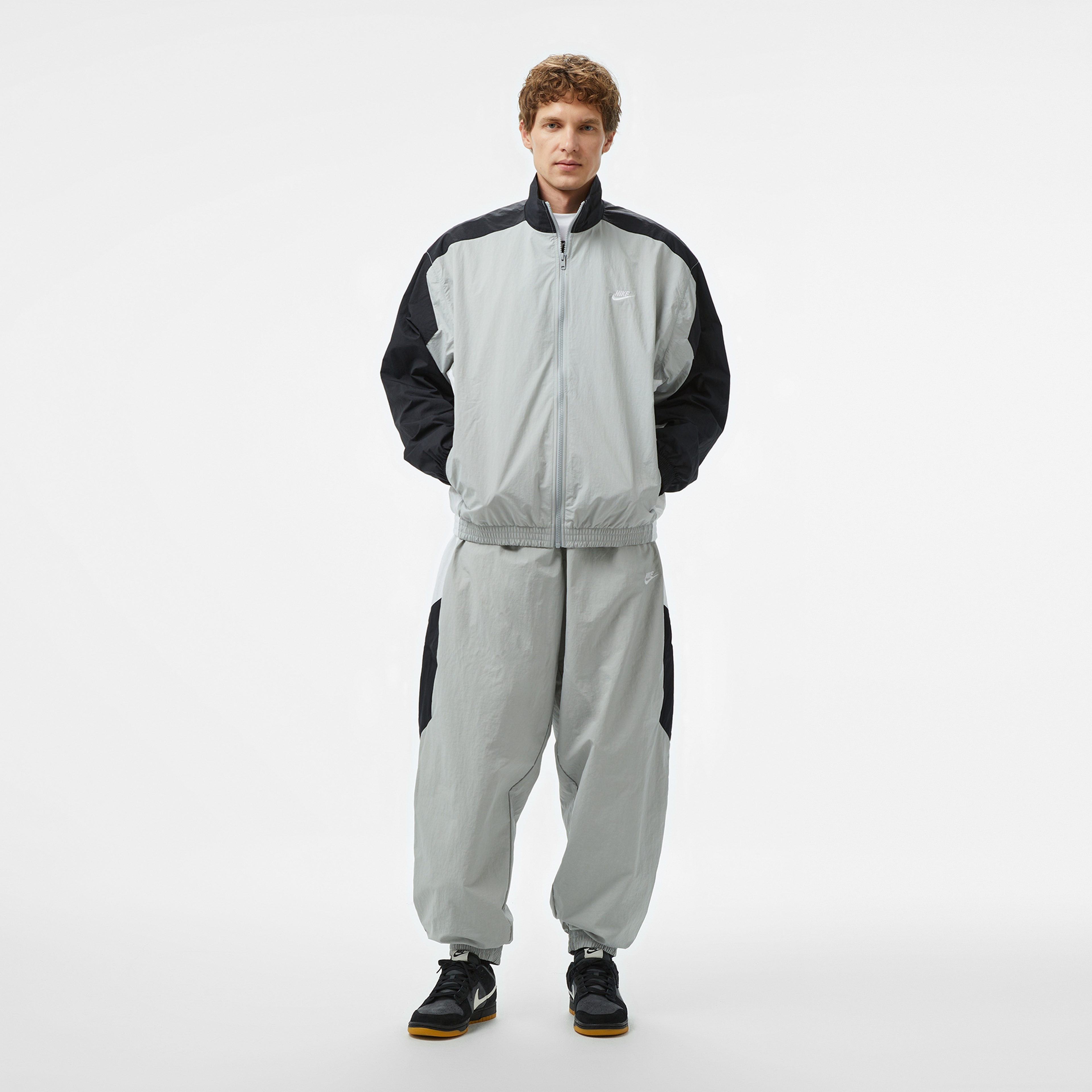 Nike Club Woven Erkek Gri Eşofman Altı