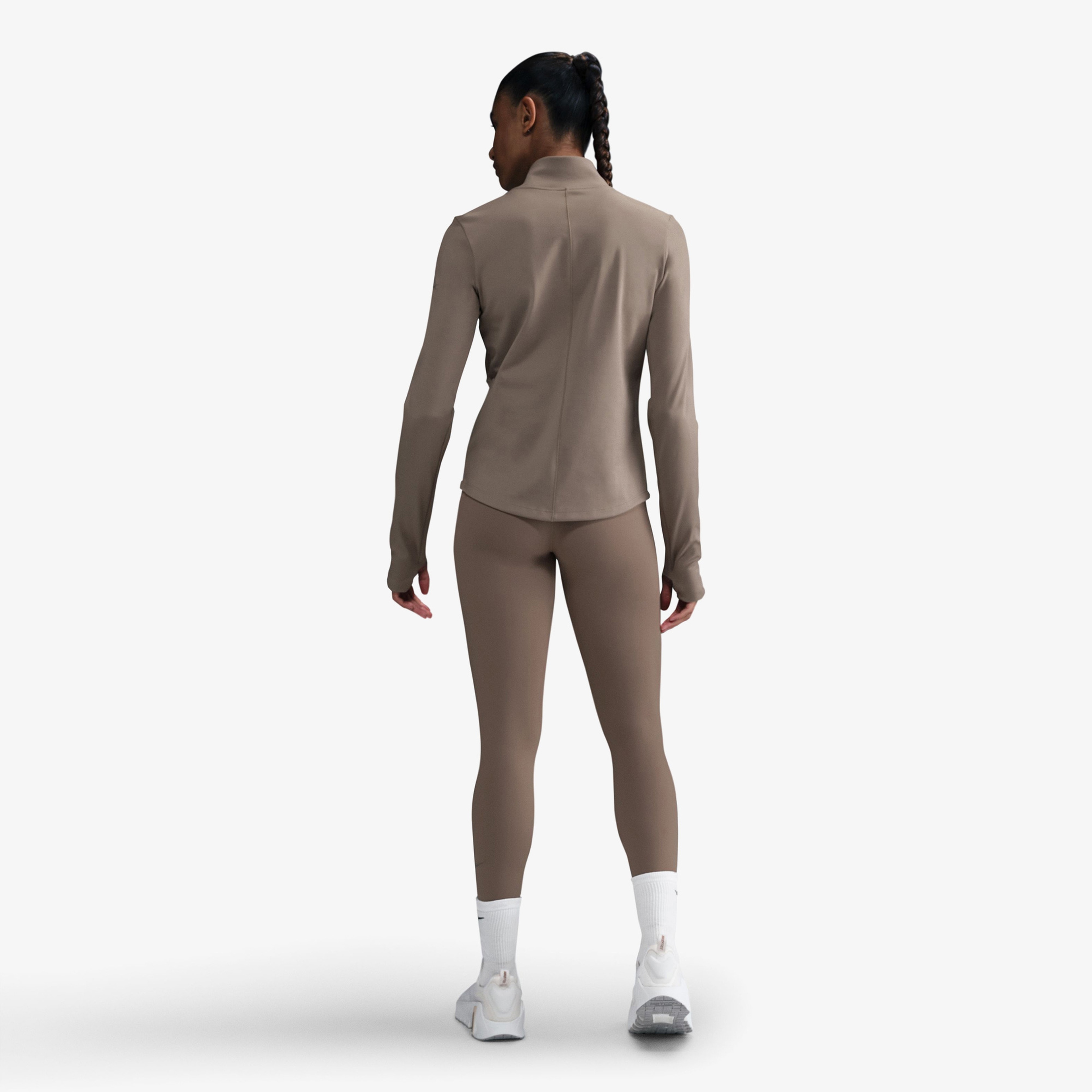 Nike Dri-Fit One Kadın Kahverengi Tayt