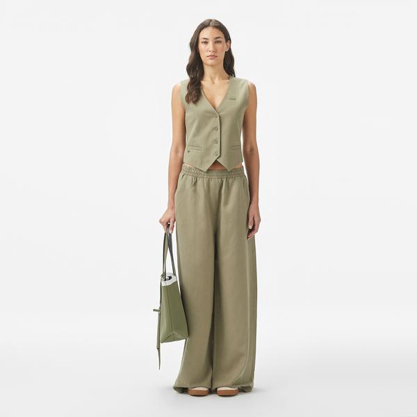 Kadın Relaxed Fit Haki Pantolon