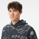 Ripndip Nermal Domination Erkek Siyah Hoodie
