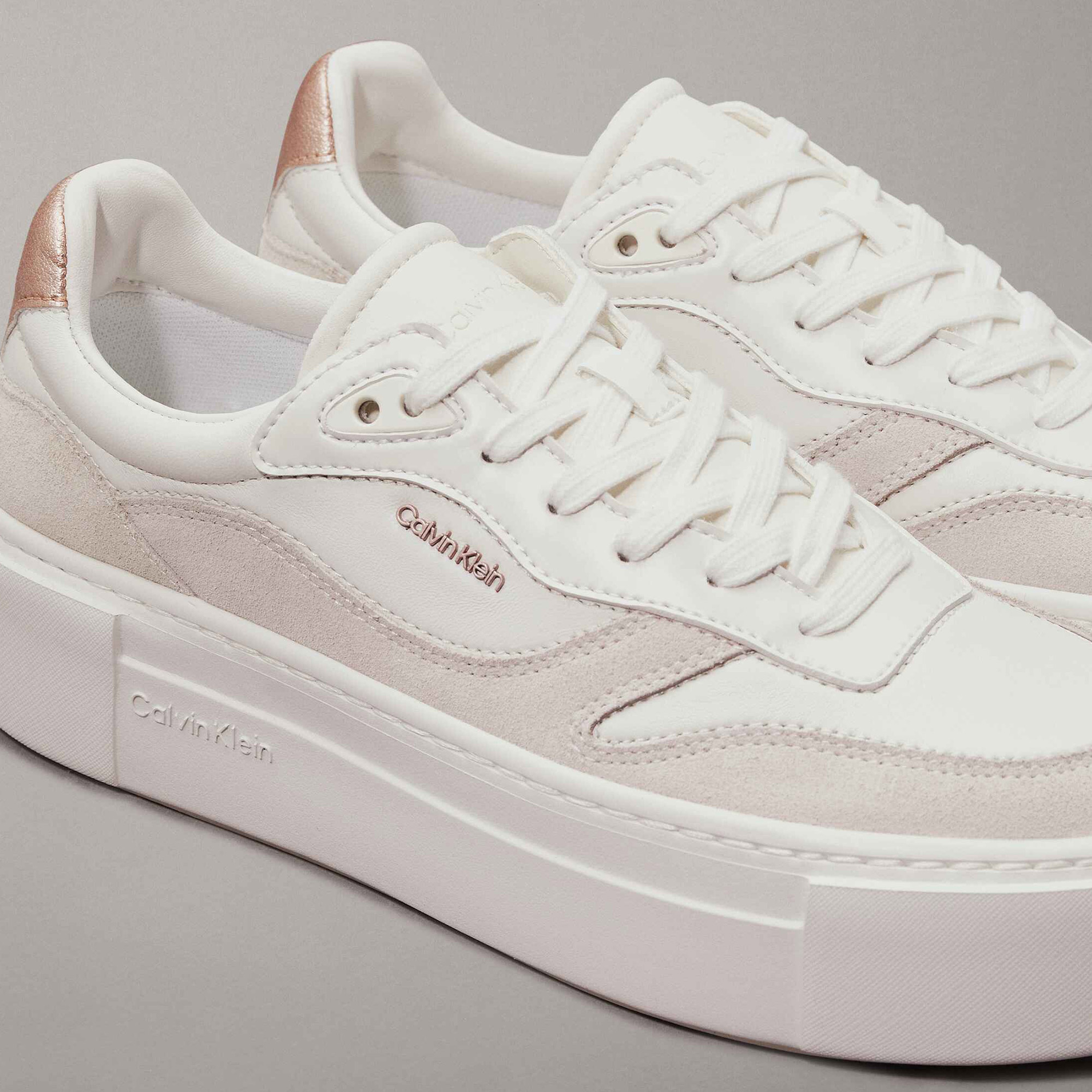 Calvin Klein Kadın Beyaz Ayakkabı
