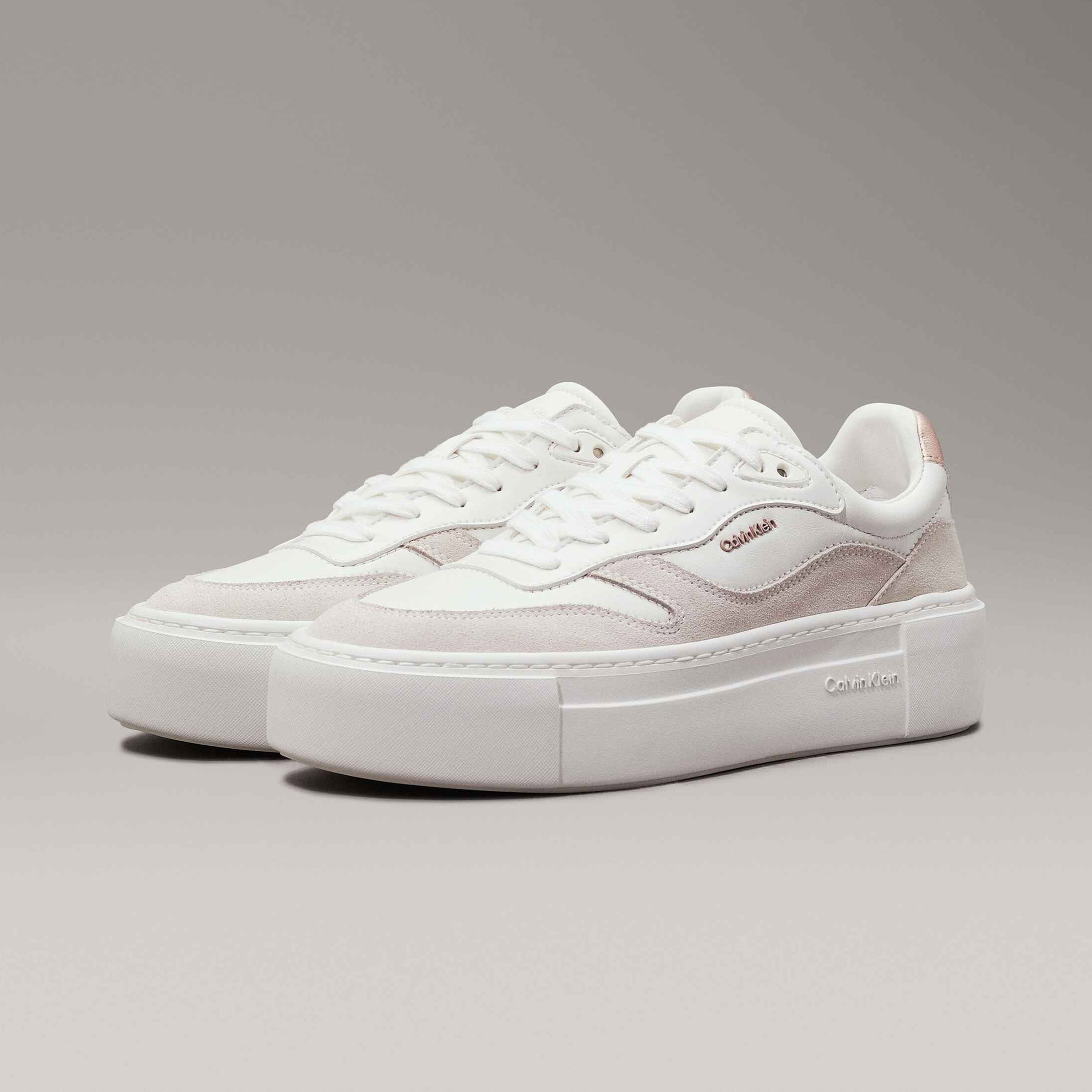 Calvin Klein Kadın Beyaz Ayakkabı