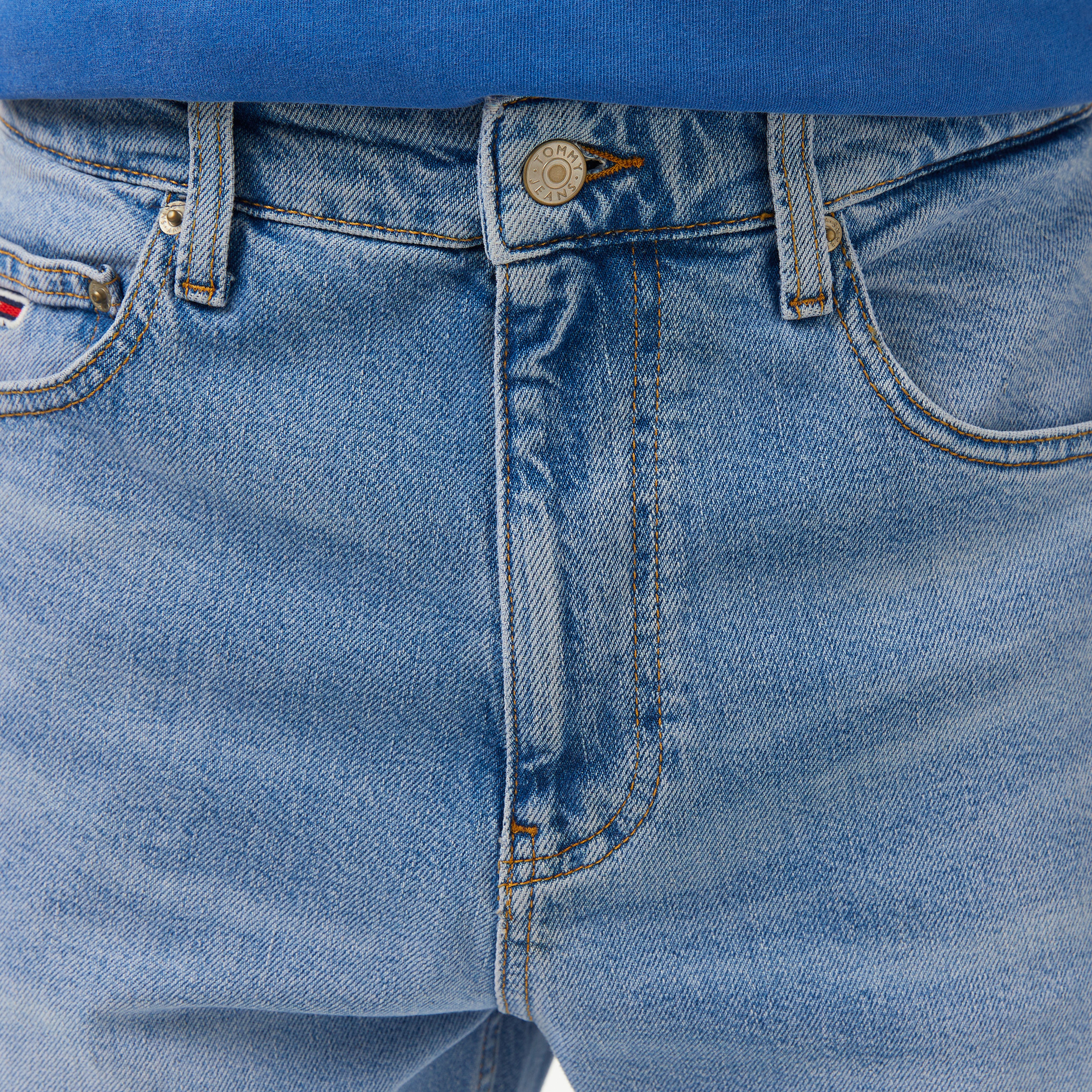 Tommy Hilfiger Erkek Mavi Pantolon