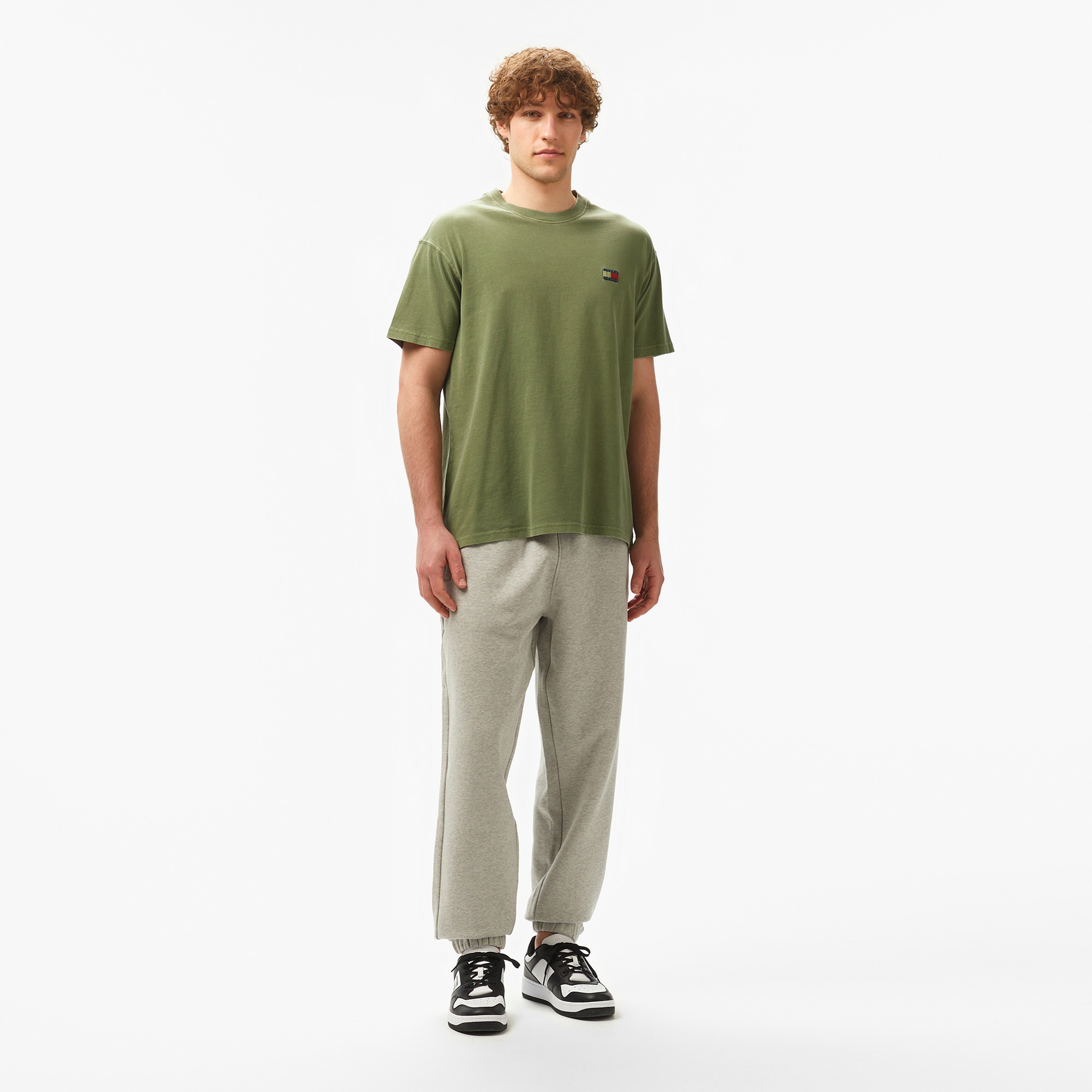 Tommy Hilfiger Erkek Yeşil T-Shirt