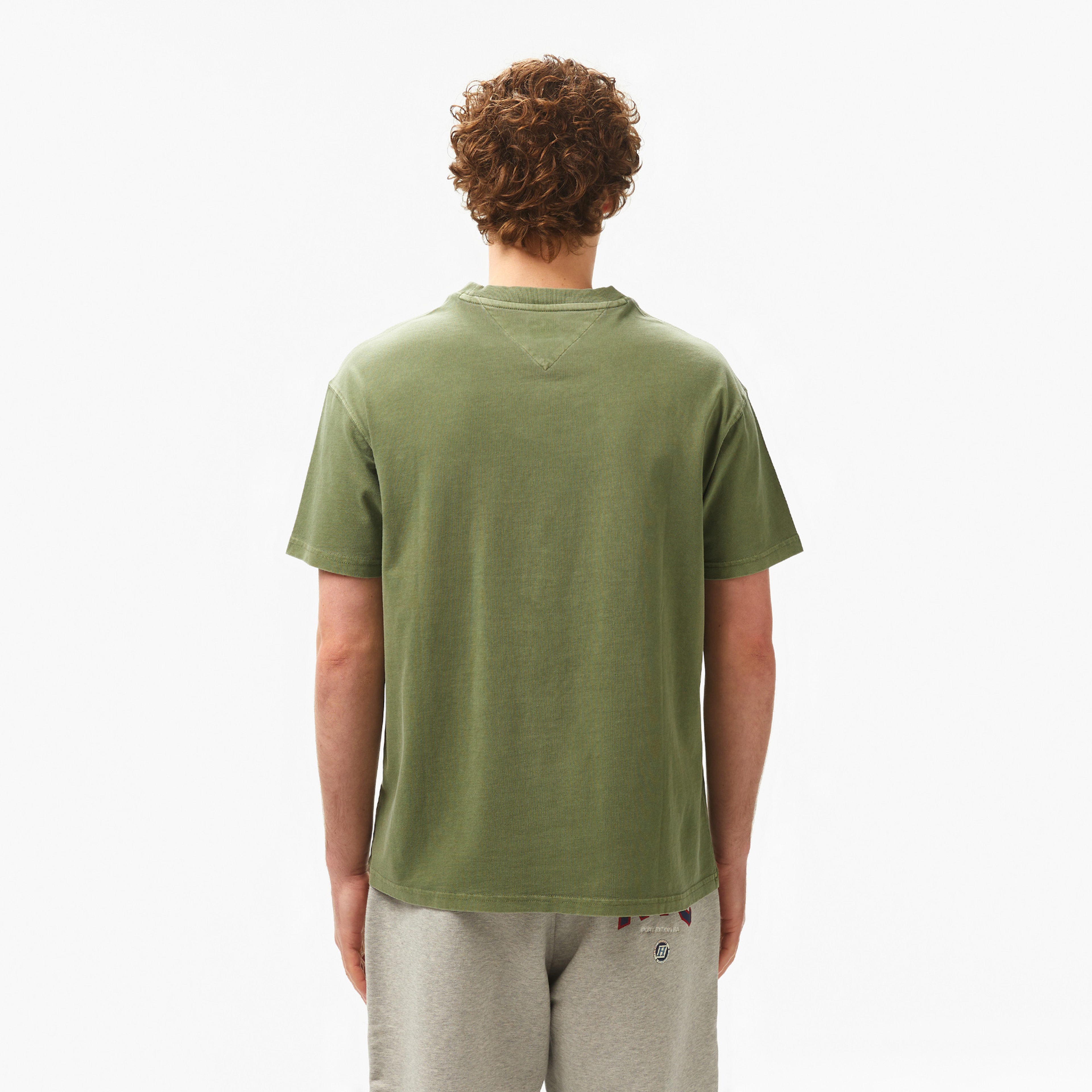 Tommy Hilfiger Erkek Yeşil T-Shirt