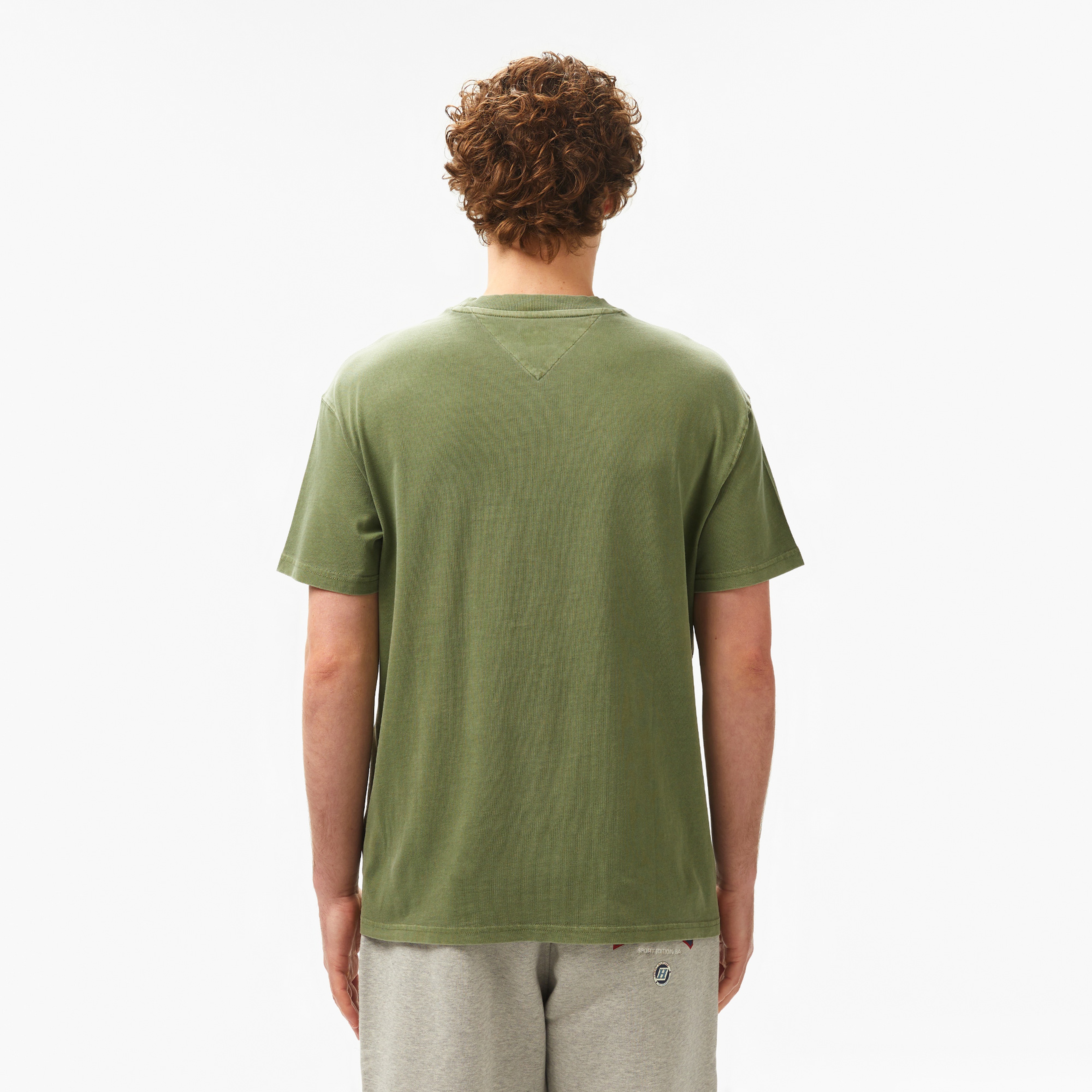 Tommy Hilfiger Erkek Yeşil T-Shirt