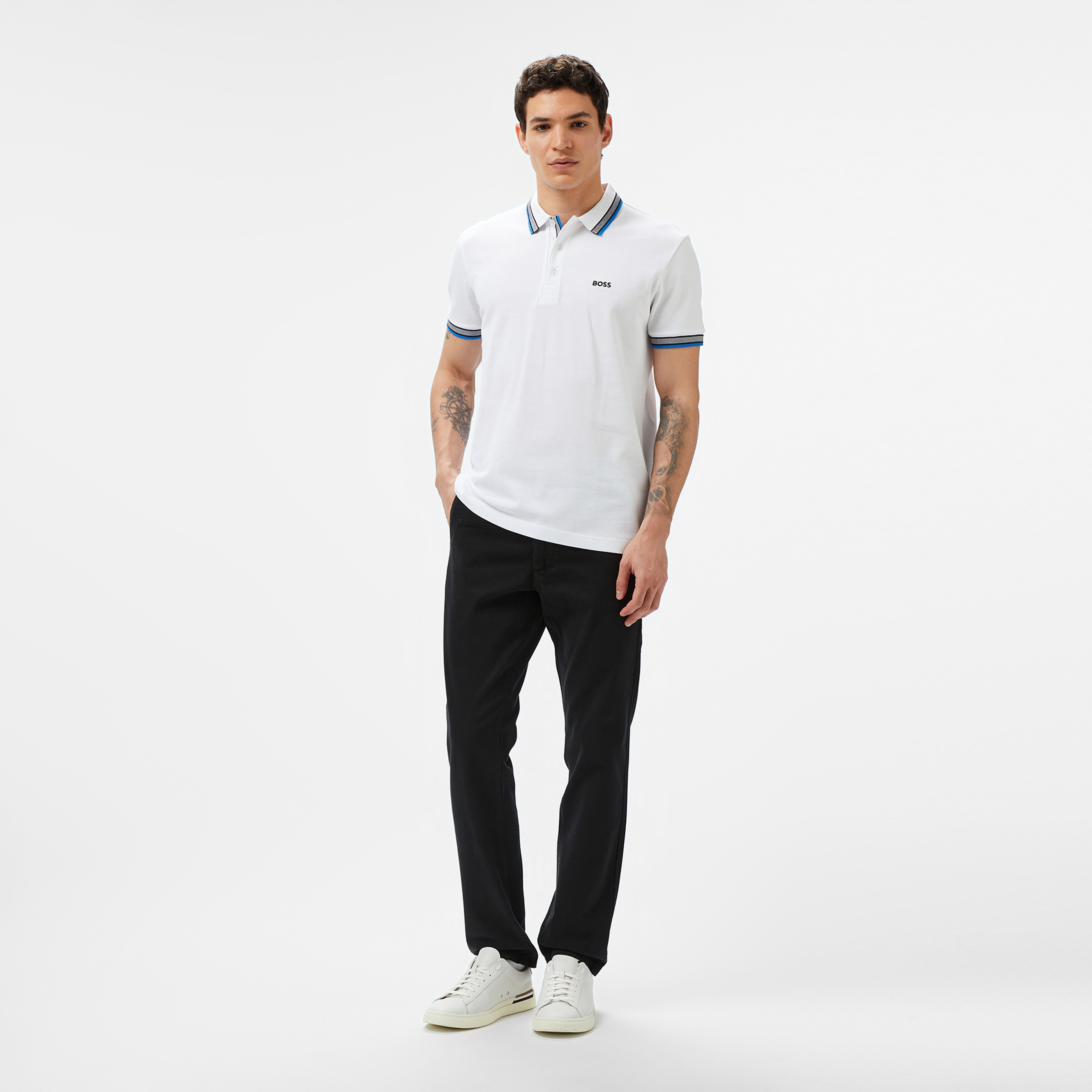 Boss Erkek Krem Polo