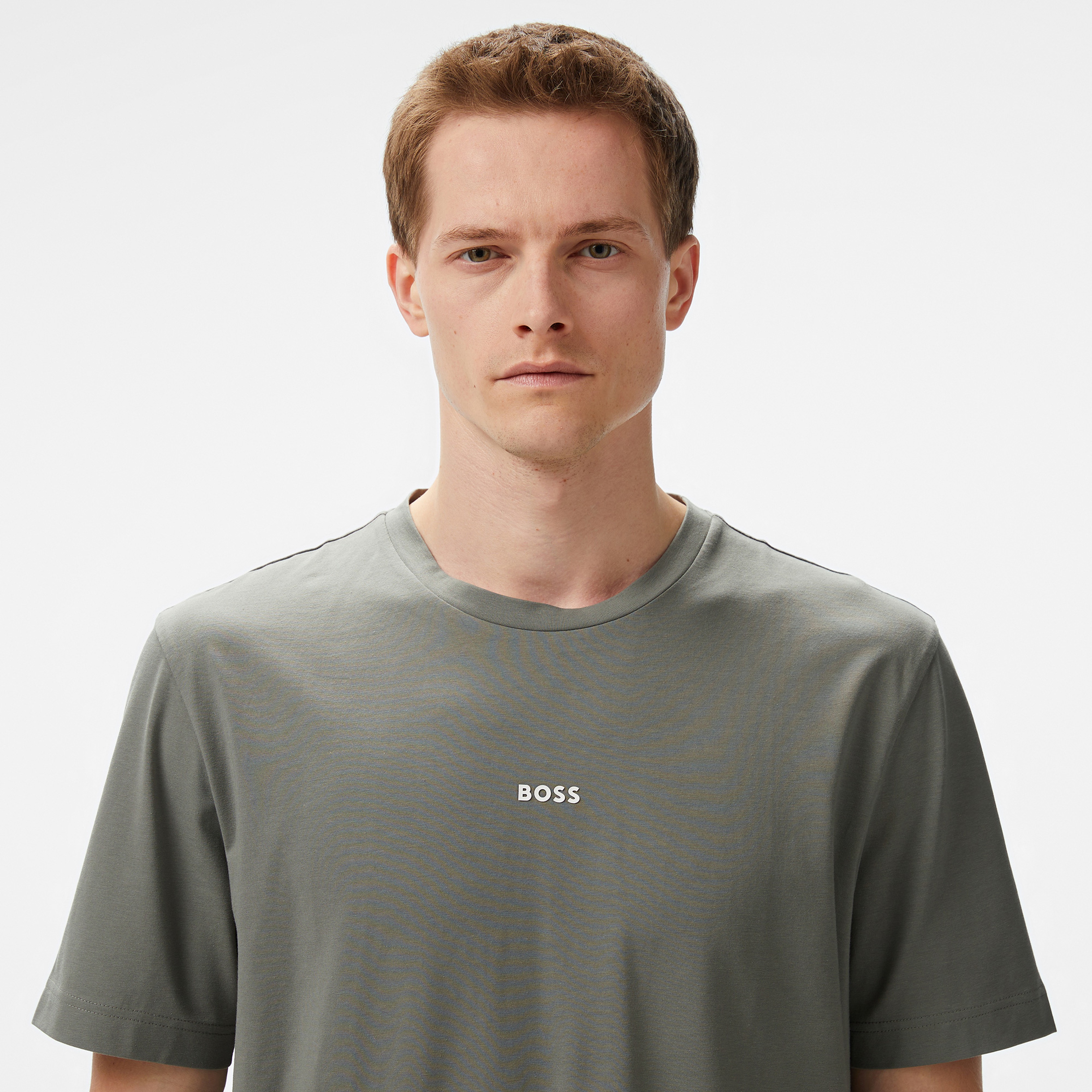 Boss Erkek Gri T-Shirt