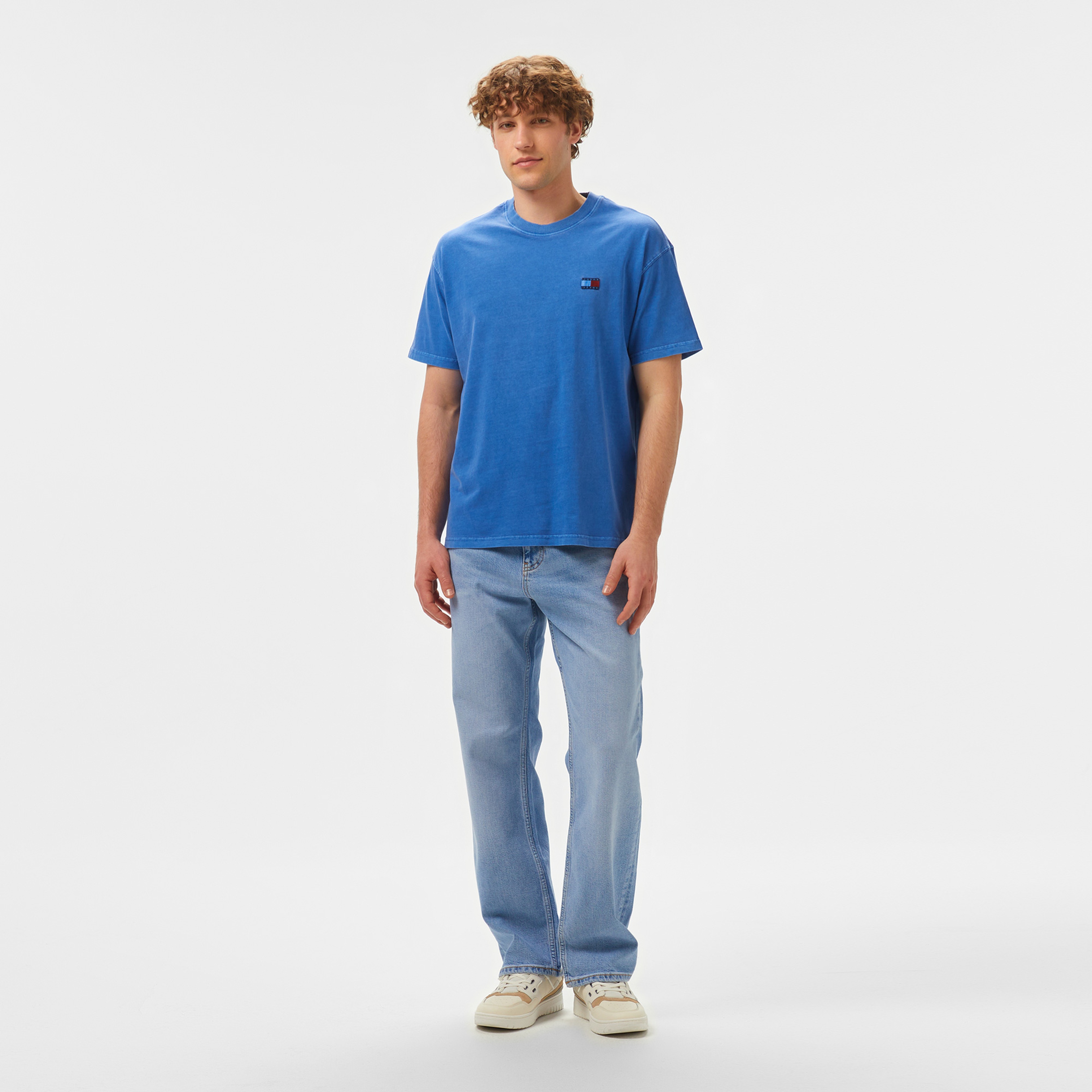 Tommy Hilfiger Erkek Mavi Pantolon