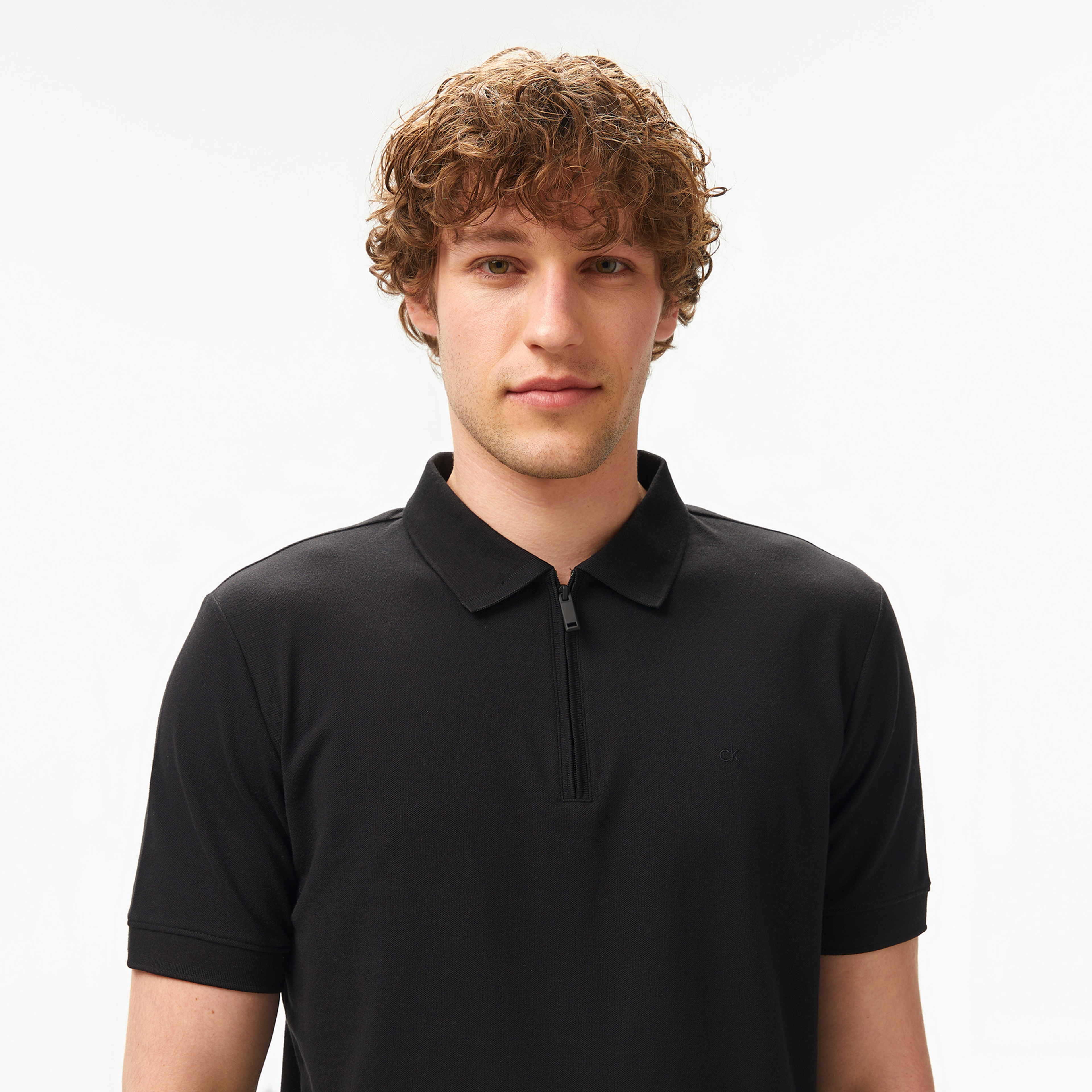 Calvin Klein Erkek Siyah Polo