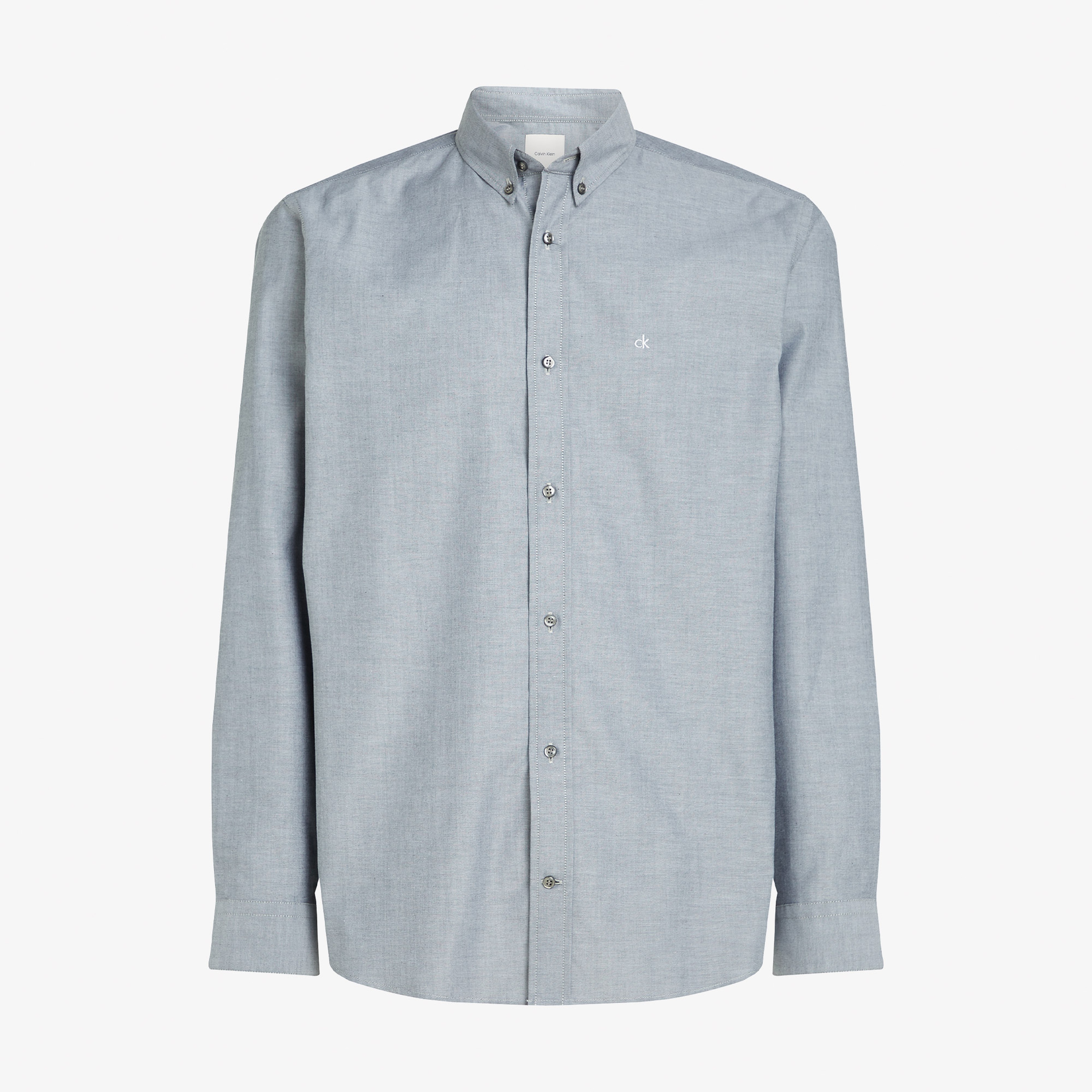 Calvin Klein Oxford Regular Erkek Siyah Gömlek