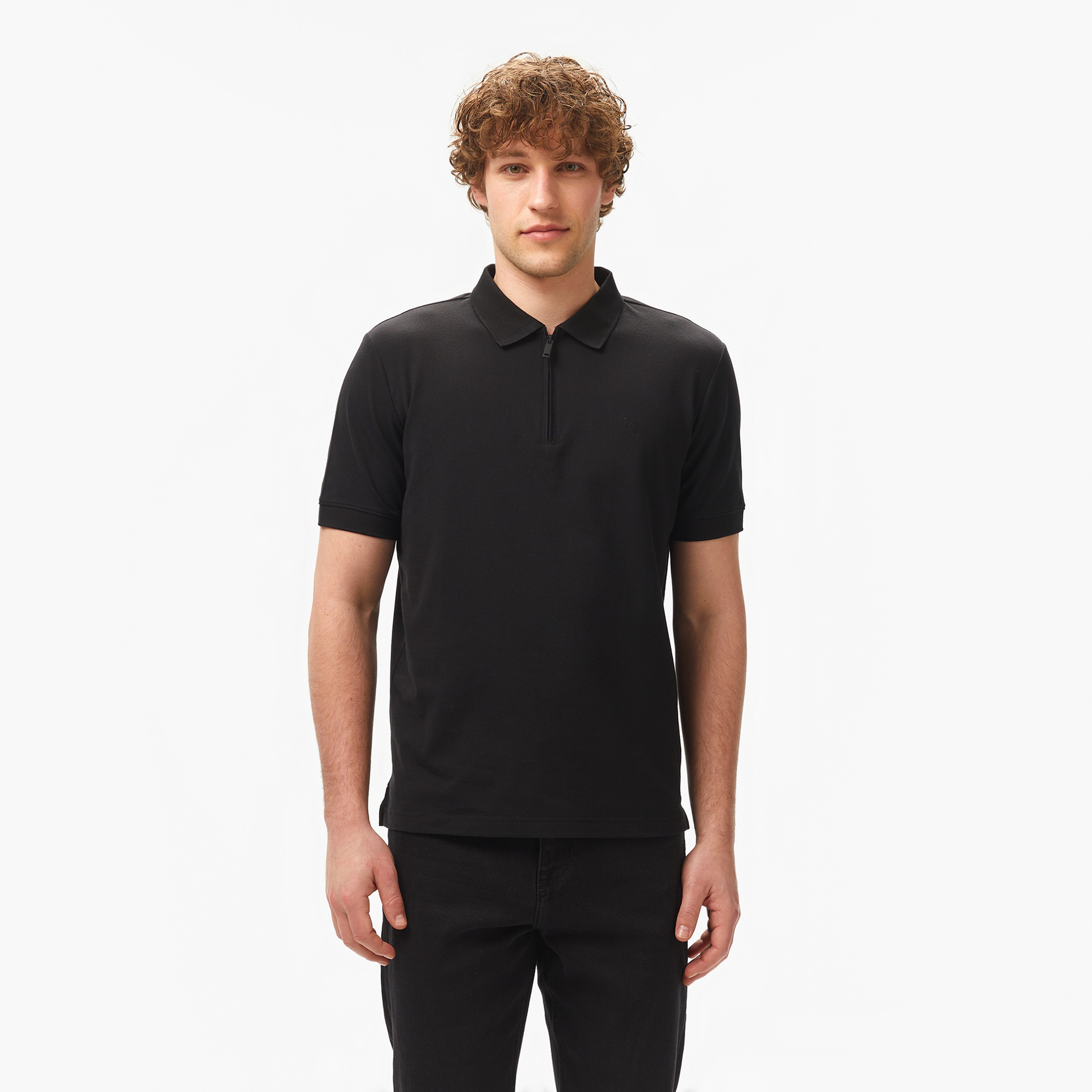 Calvin Klein Erkek Siyah Polo