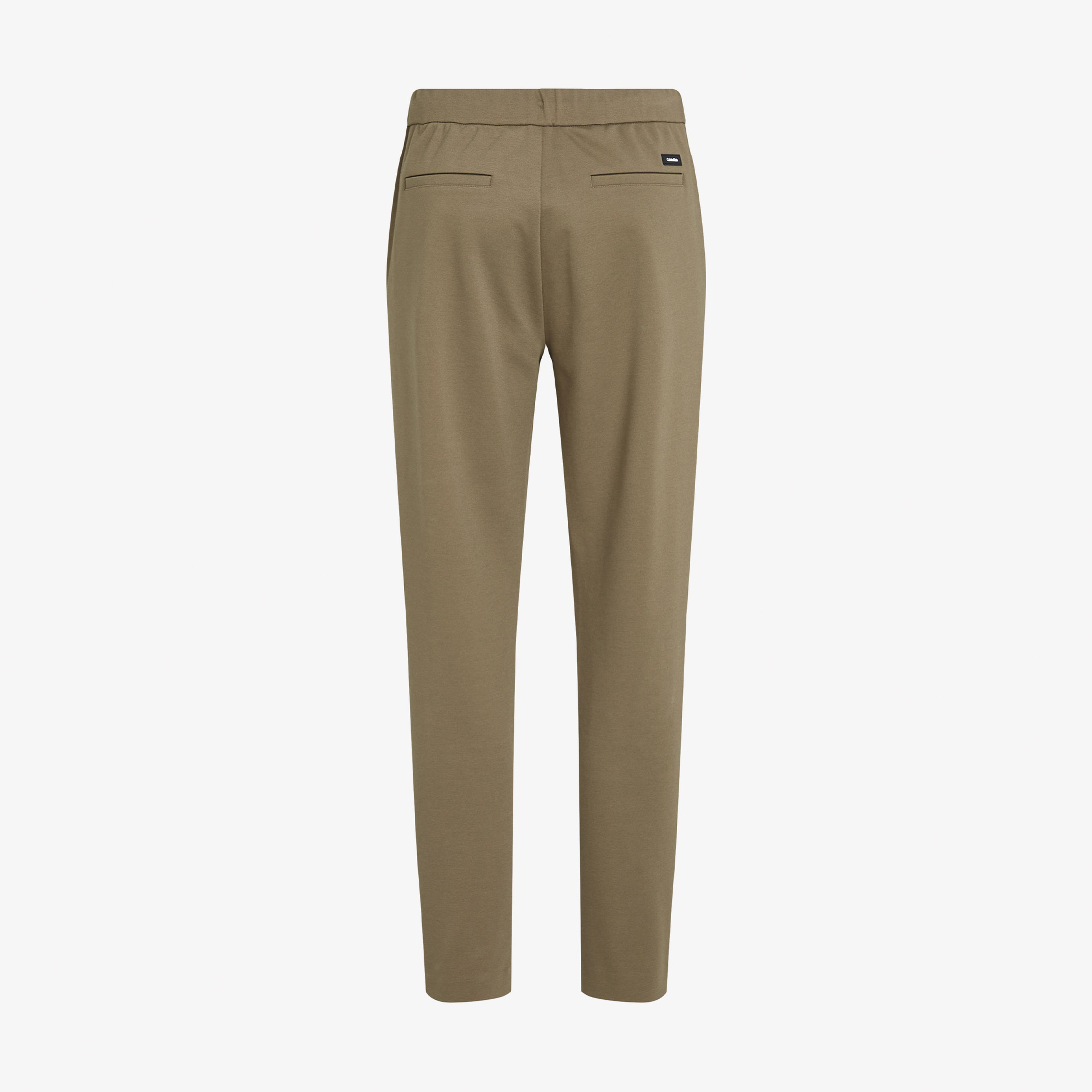 Calvin Klein Comfort Knit Tapered Pleat Erkek Gri Pantolon