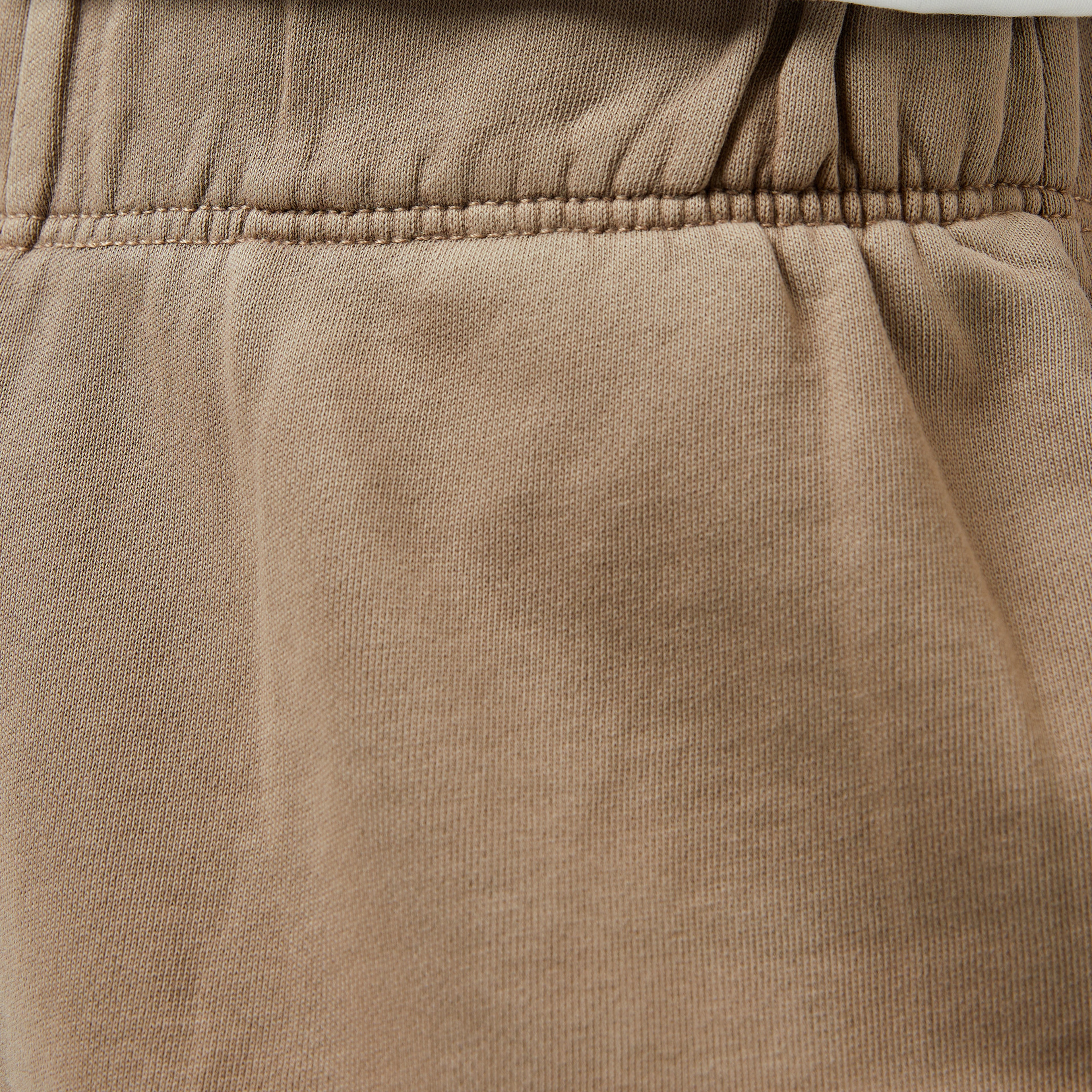 Calvin Klein Washed Puff Print Jog Kadın Bej Eşofman Altı