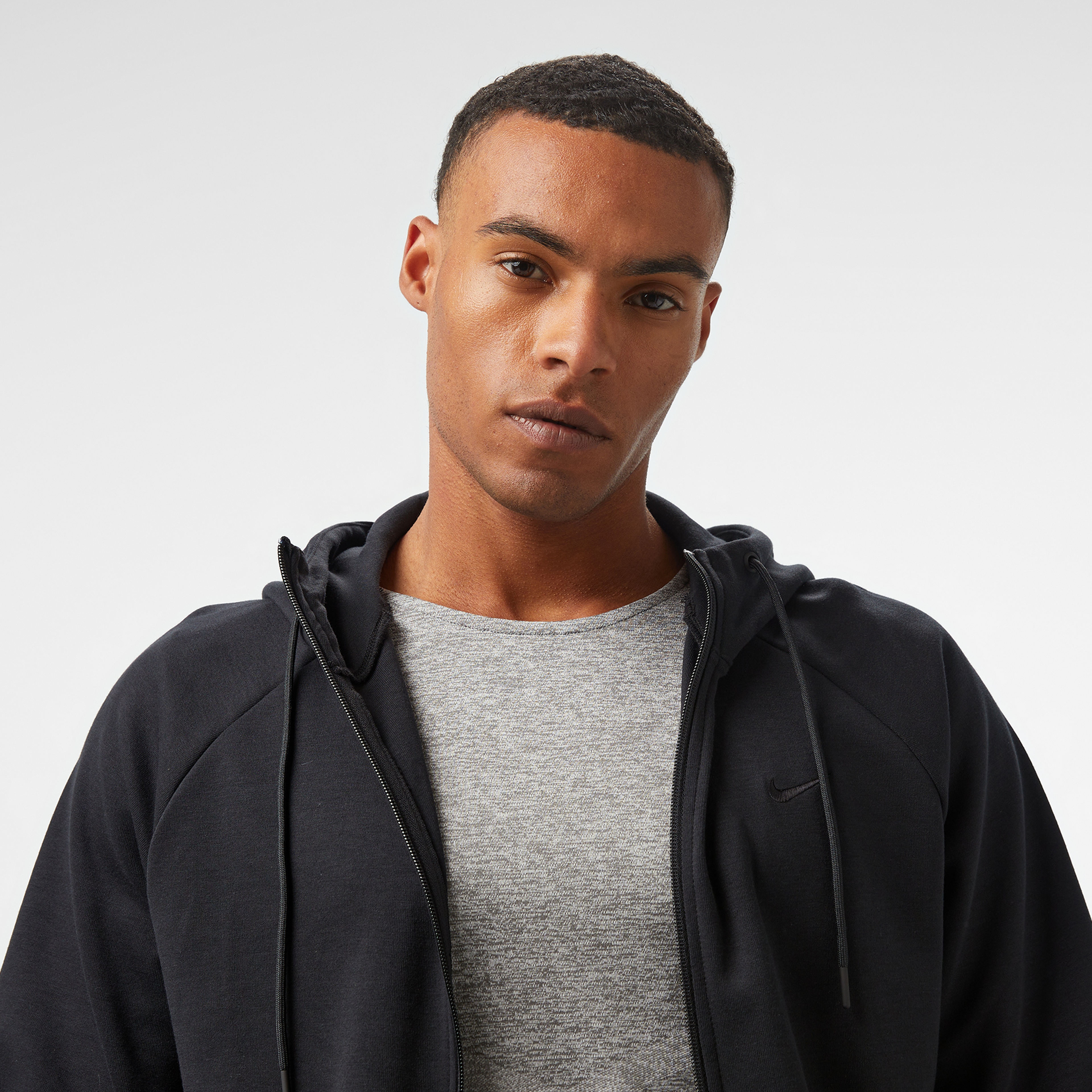 Nike Primary Fleece Erkek Siyah Sweatshirt