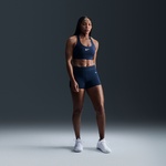 Nike Swoosh Medium Support Kadın Lacivert Bra