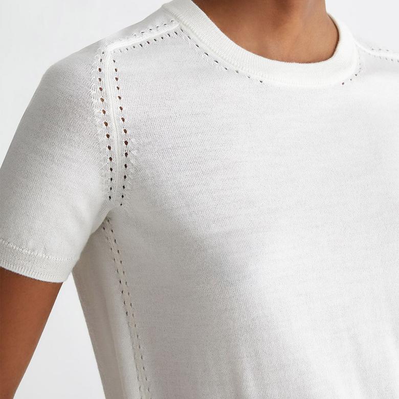 Liu Jo Kadın Beyaz Triko
