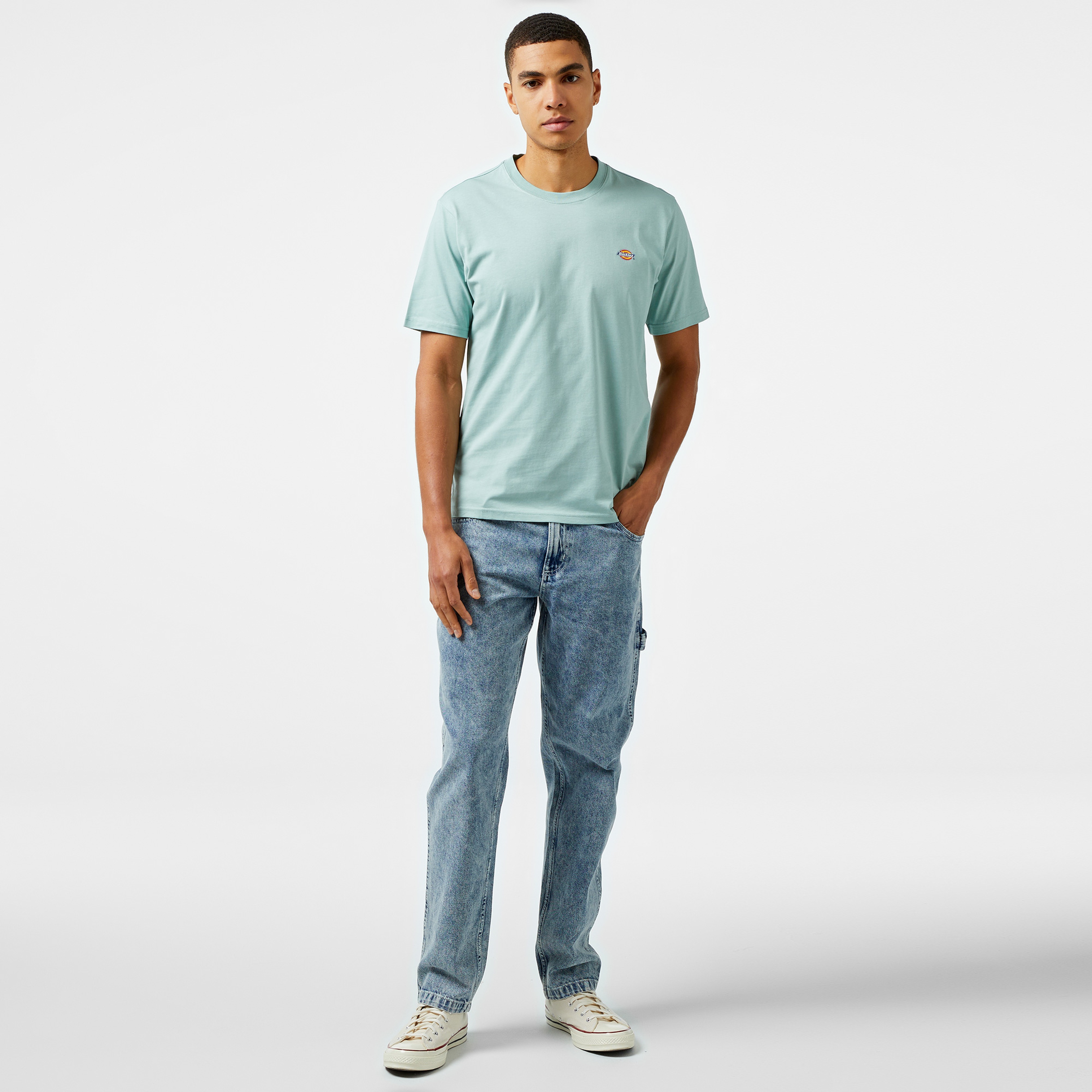 Dickies Kısa Kollu Mapleton Erkek Mavi T-Shirt