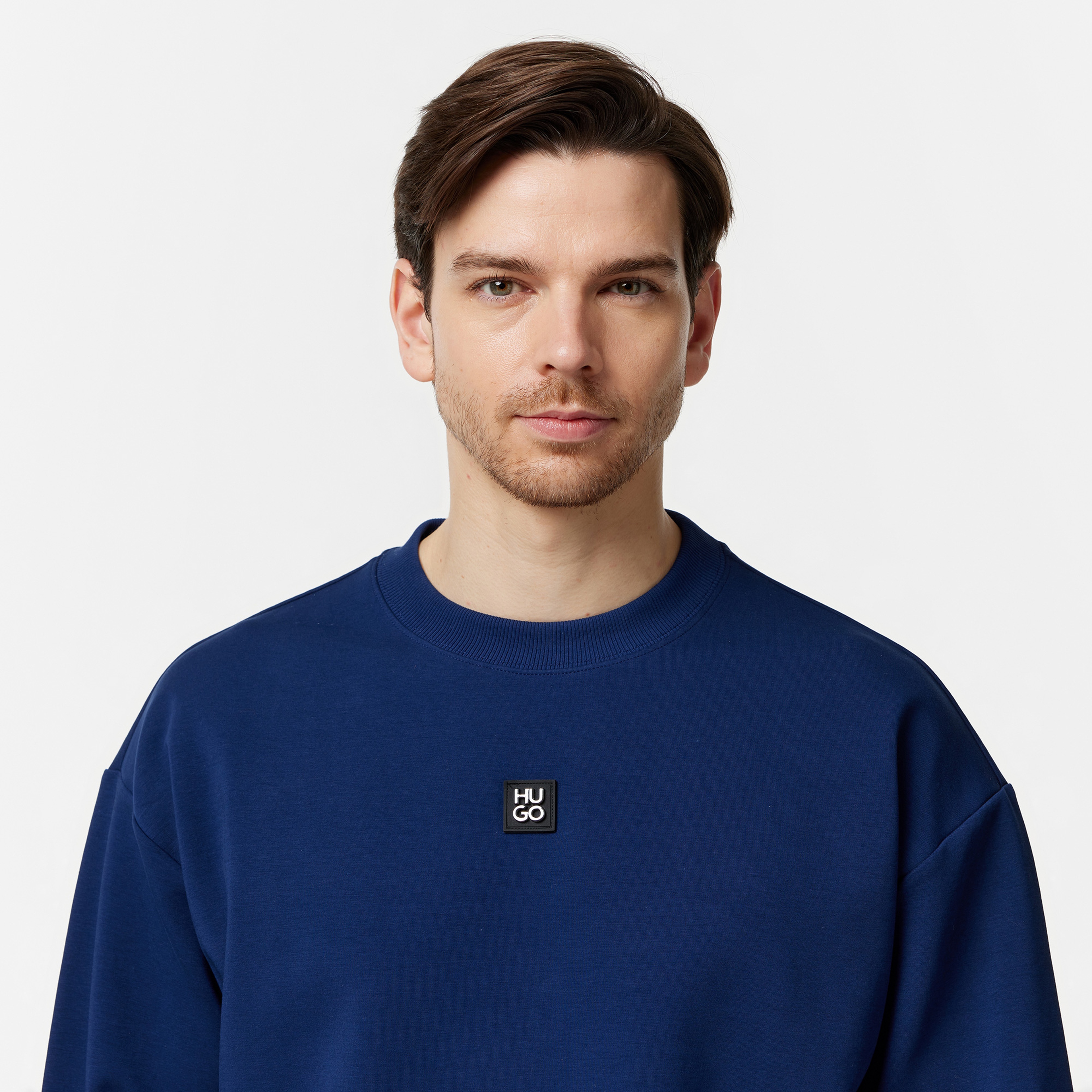 Hugo Erkek Mavi Sweatshirt