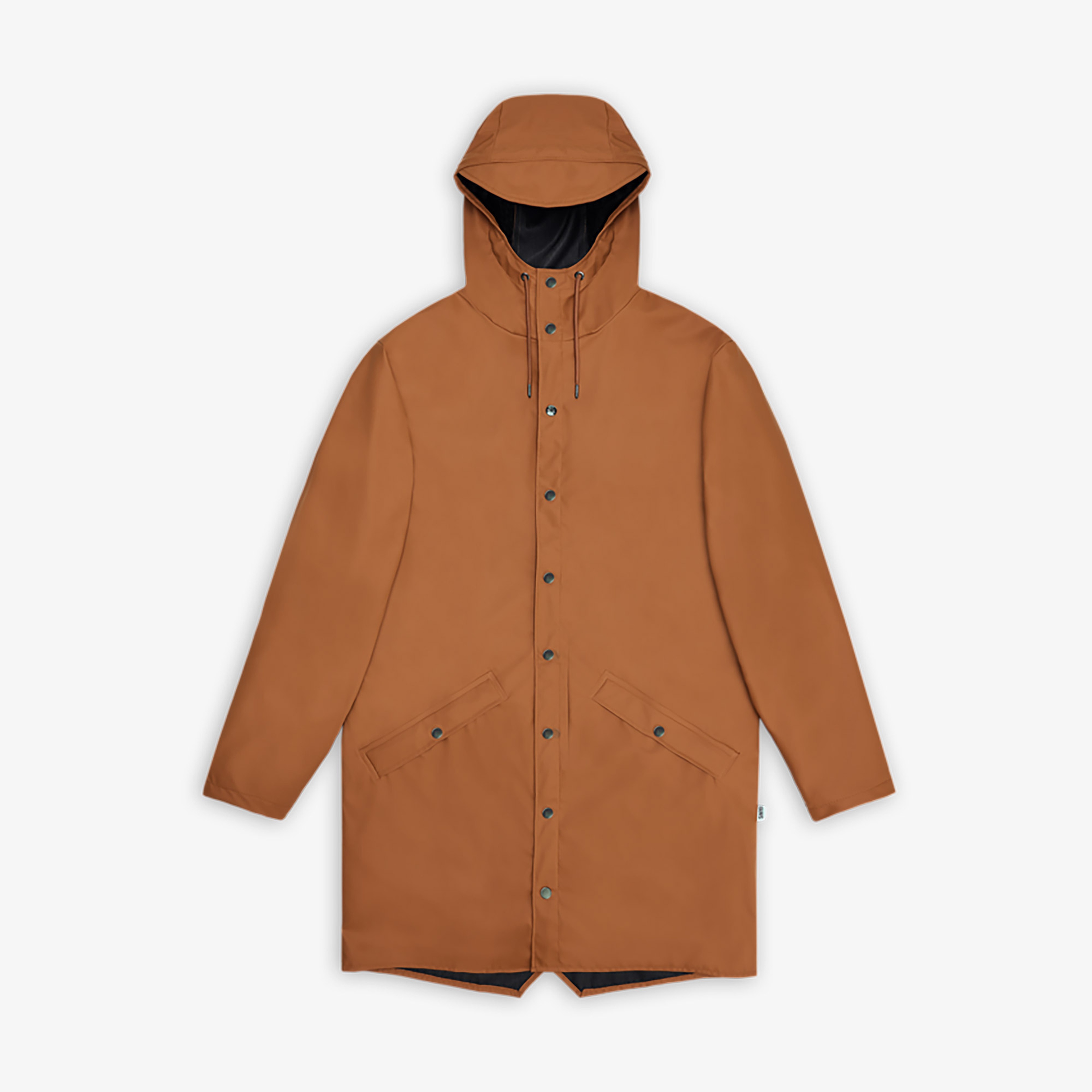 Rains Long Jacket W3 Unisex Turuncu Yağmurluk