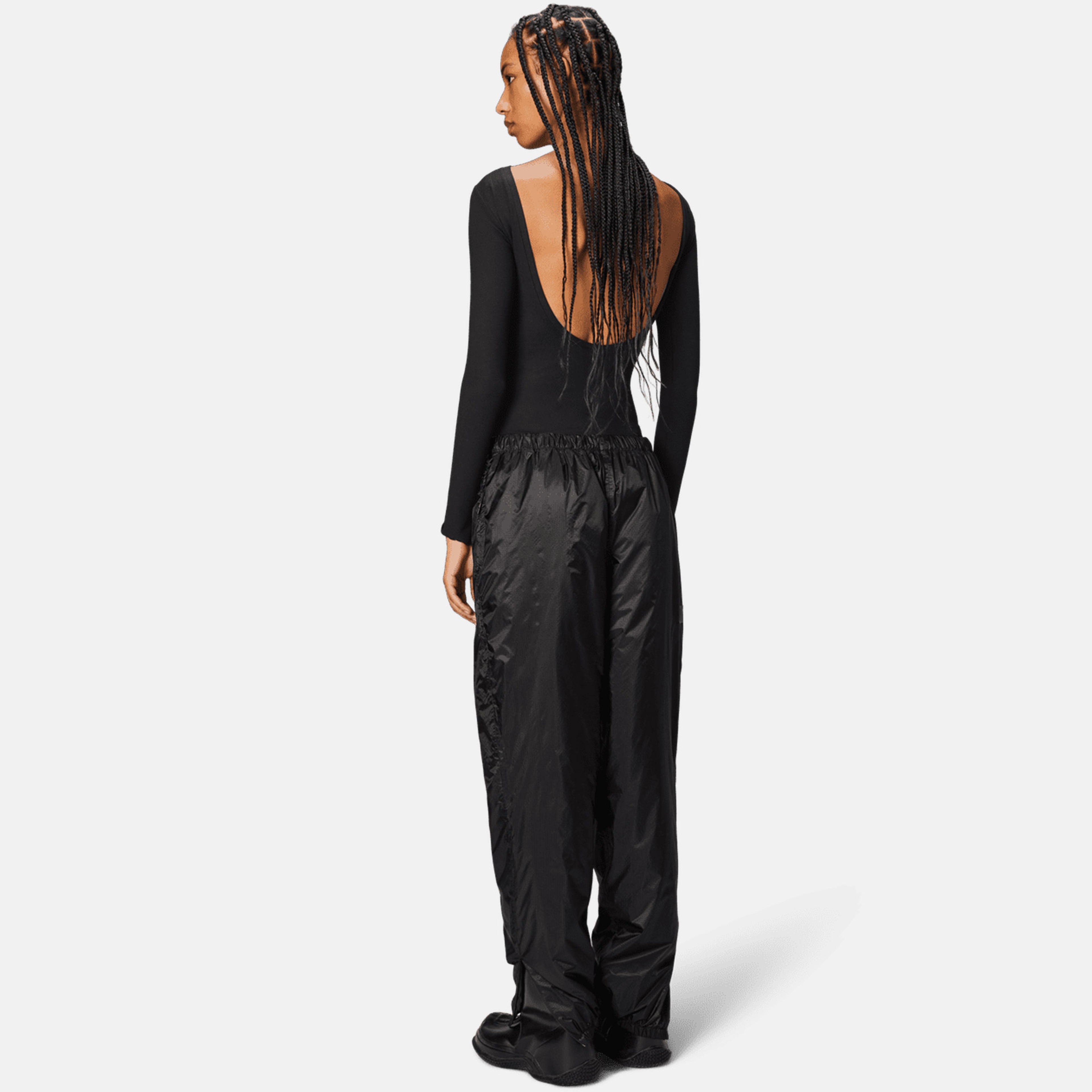 Rains Kauto Insulated Pants Regular W4T1 Unisex Siyah Panço