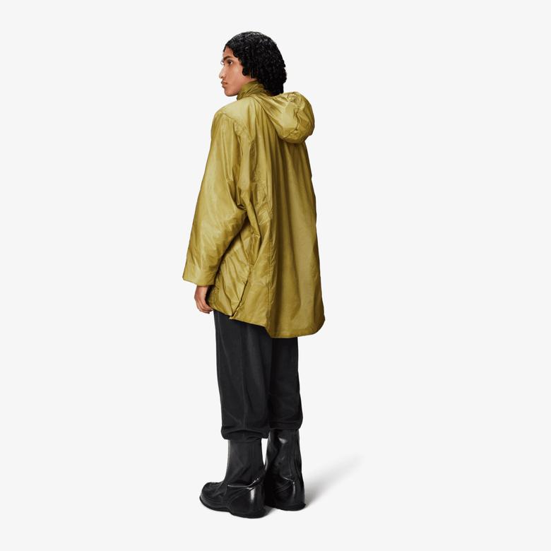 Rains Kauto Insulated Poncho W4T1 Unisex Haki Panço