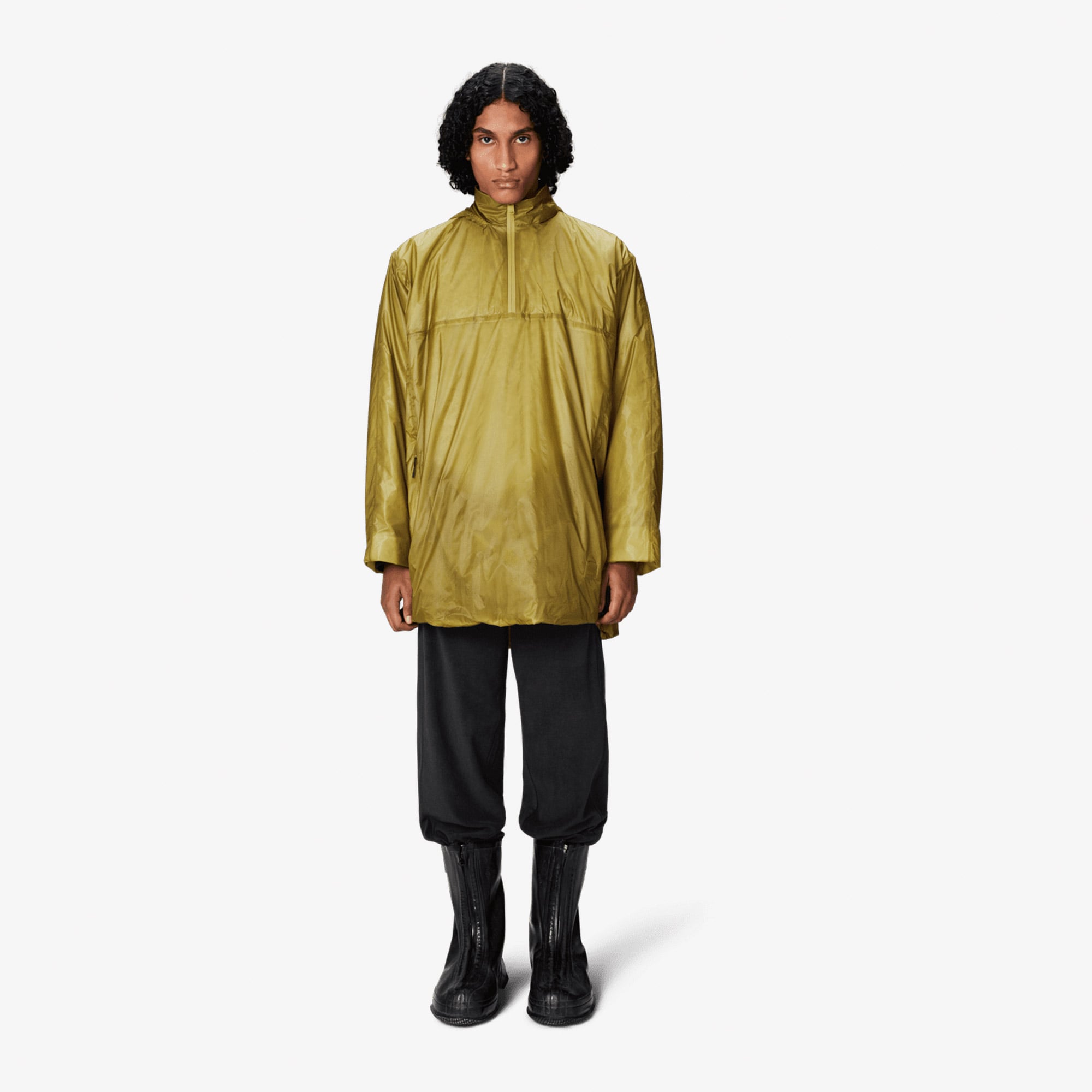 Rains Kauto Insulated Poncho W4T1 Unisex Haki Panço