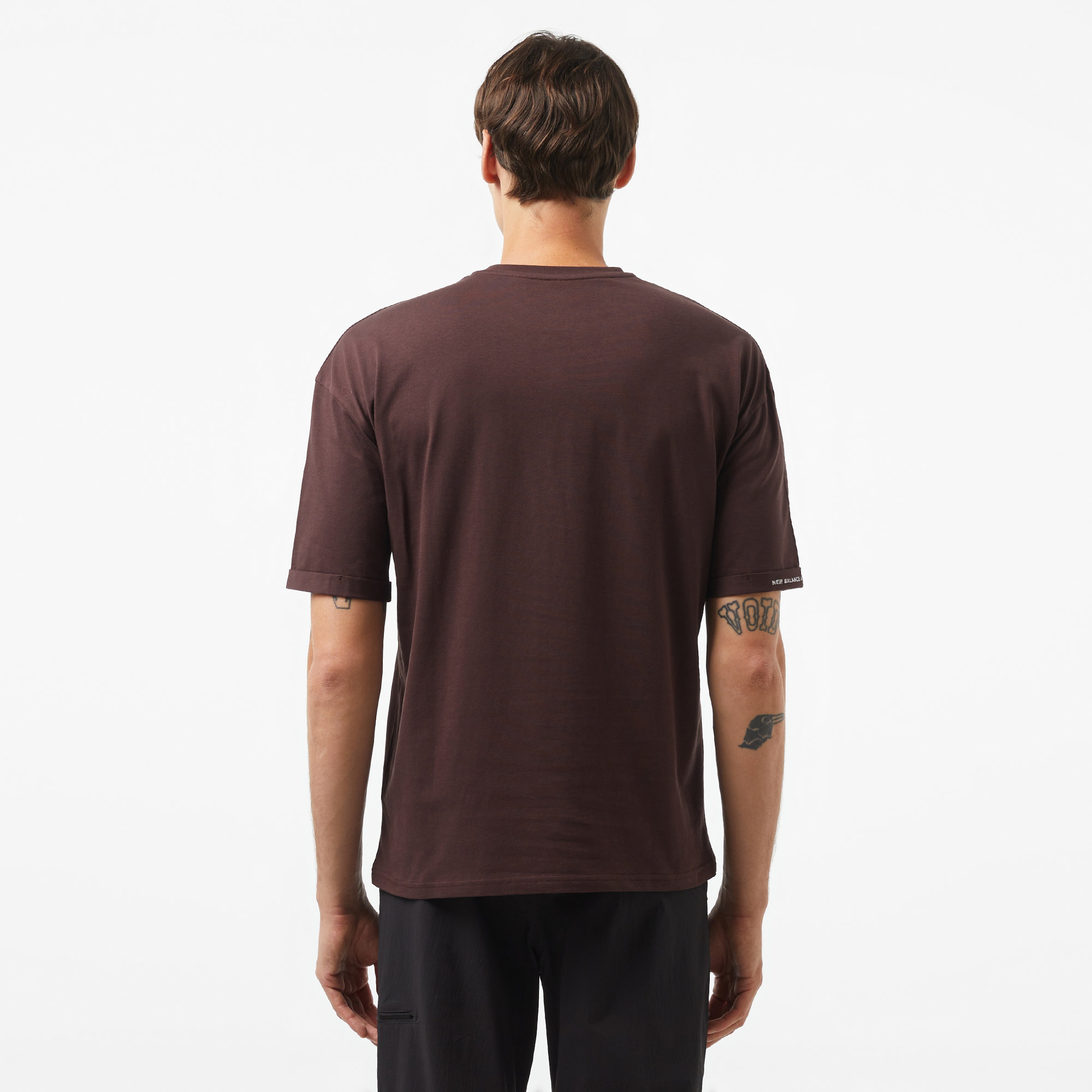 New Balance UNT3417 Lifestyle Unisex Gri T-Shirt