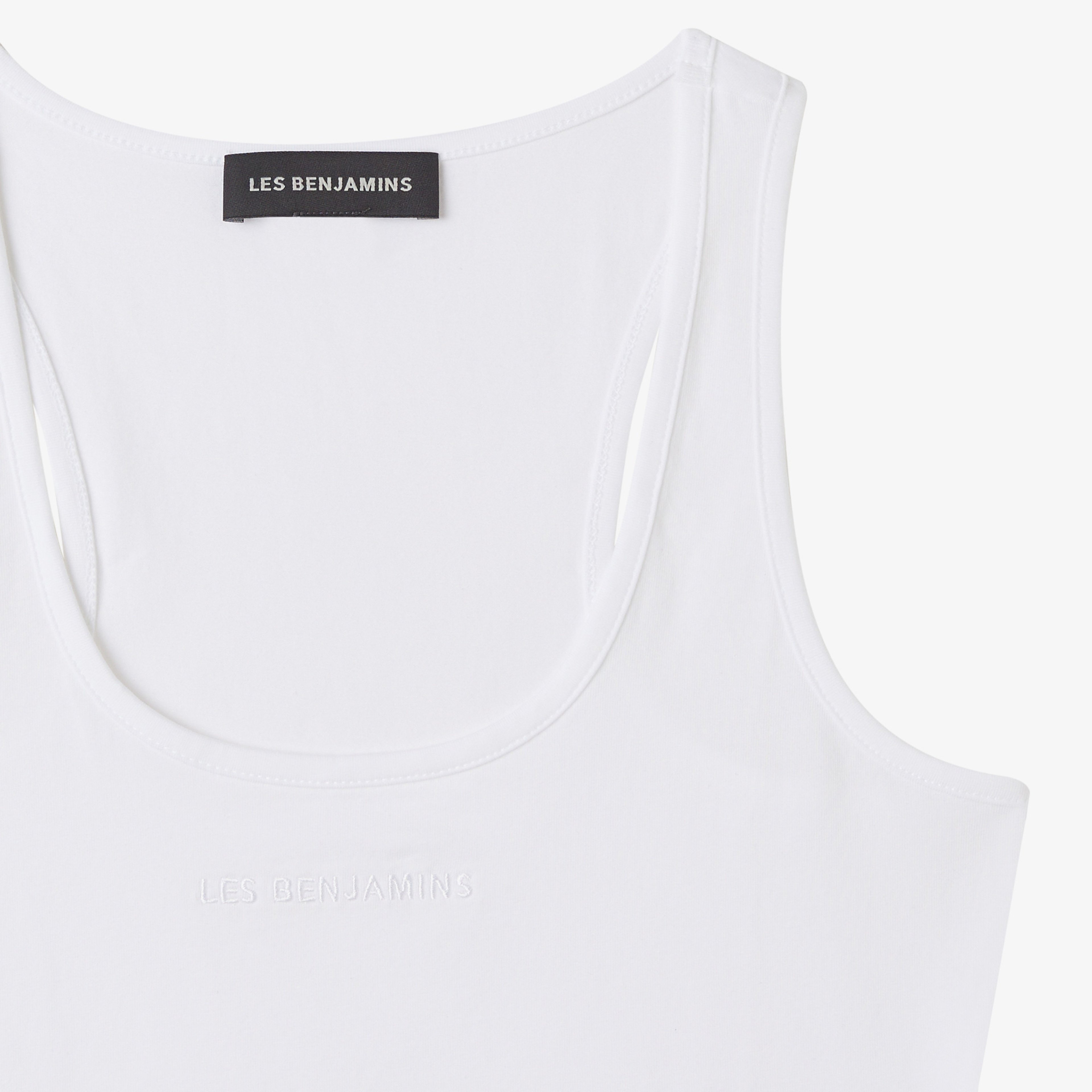 Les Benjamins Tank 009 Kadın Beyaz T-Shirt