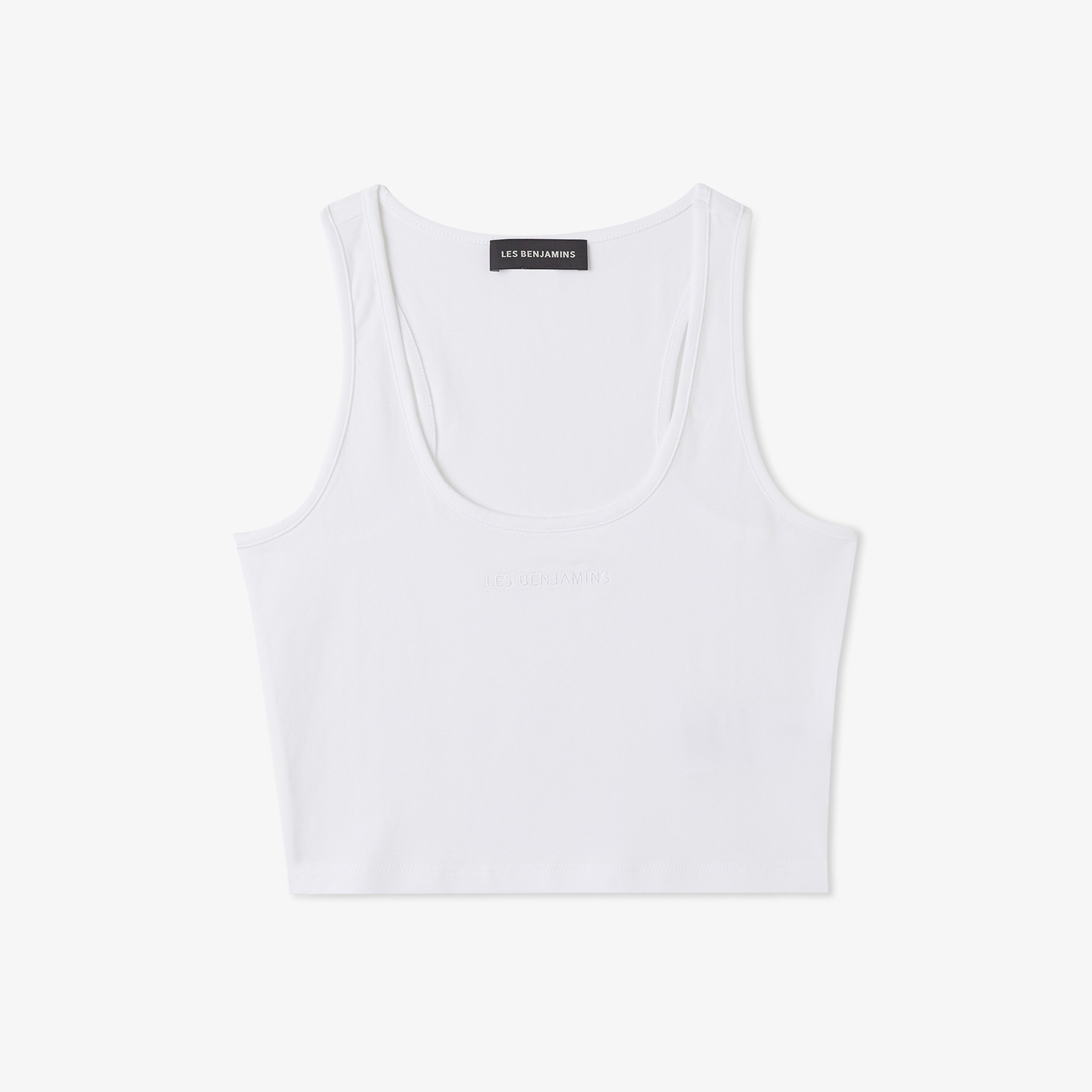Les Benjamins Tank 009 Kadın Beyaz T-Shirt