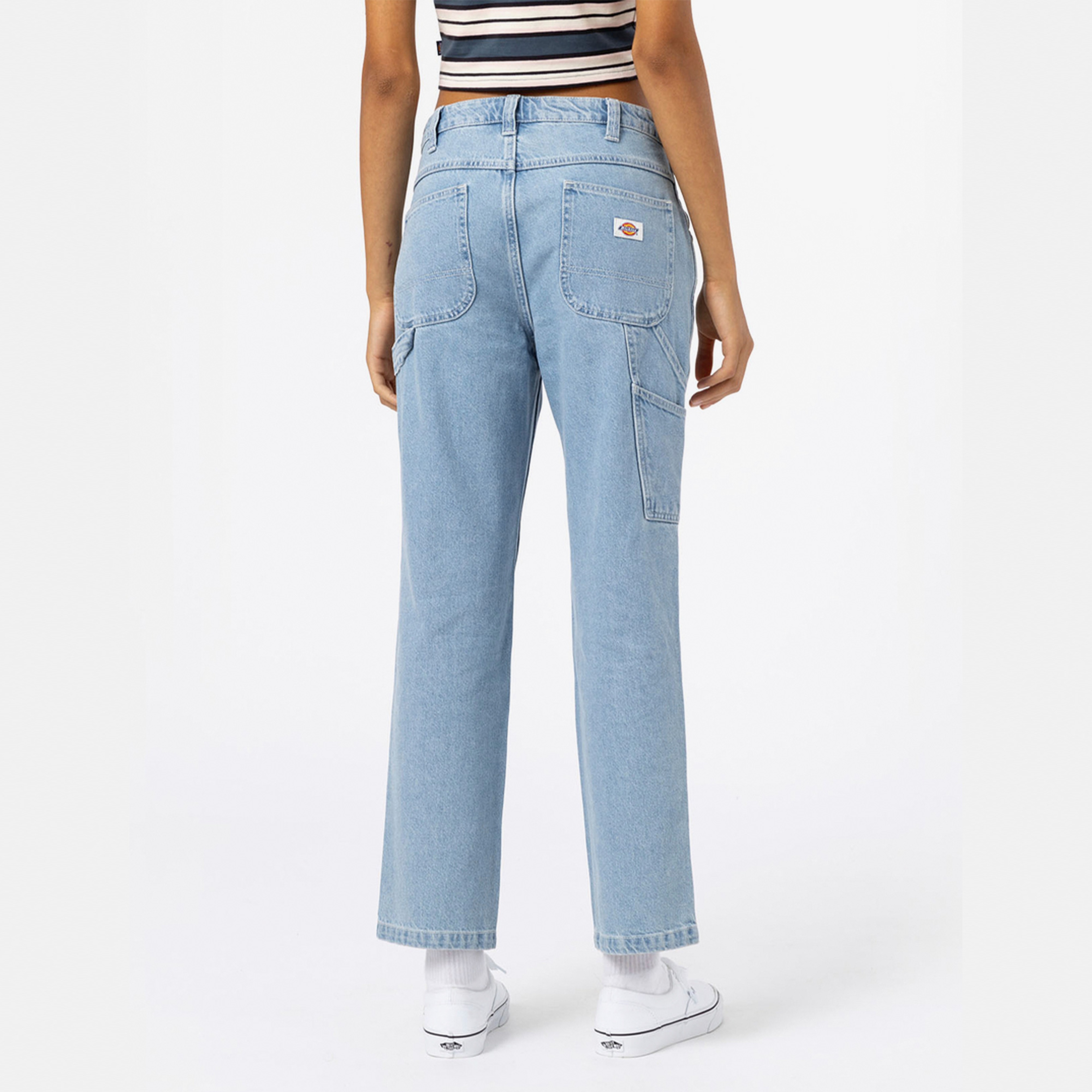 Dickies Ellendale Denim Kadın Mavi Pantolon