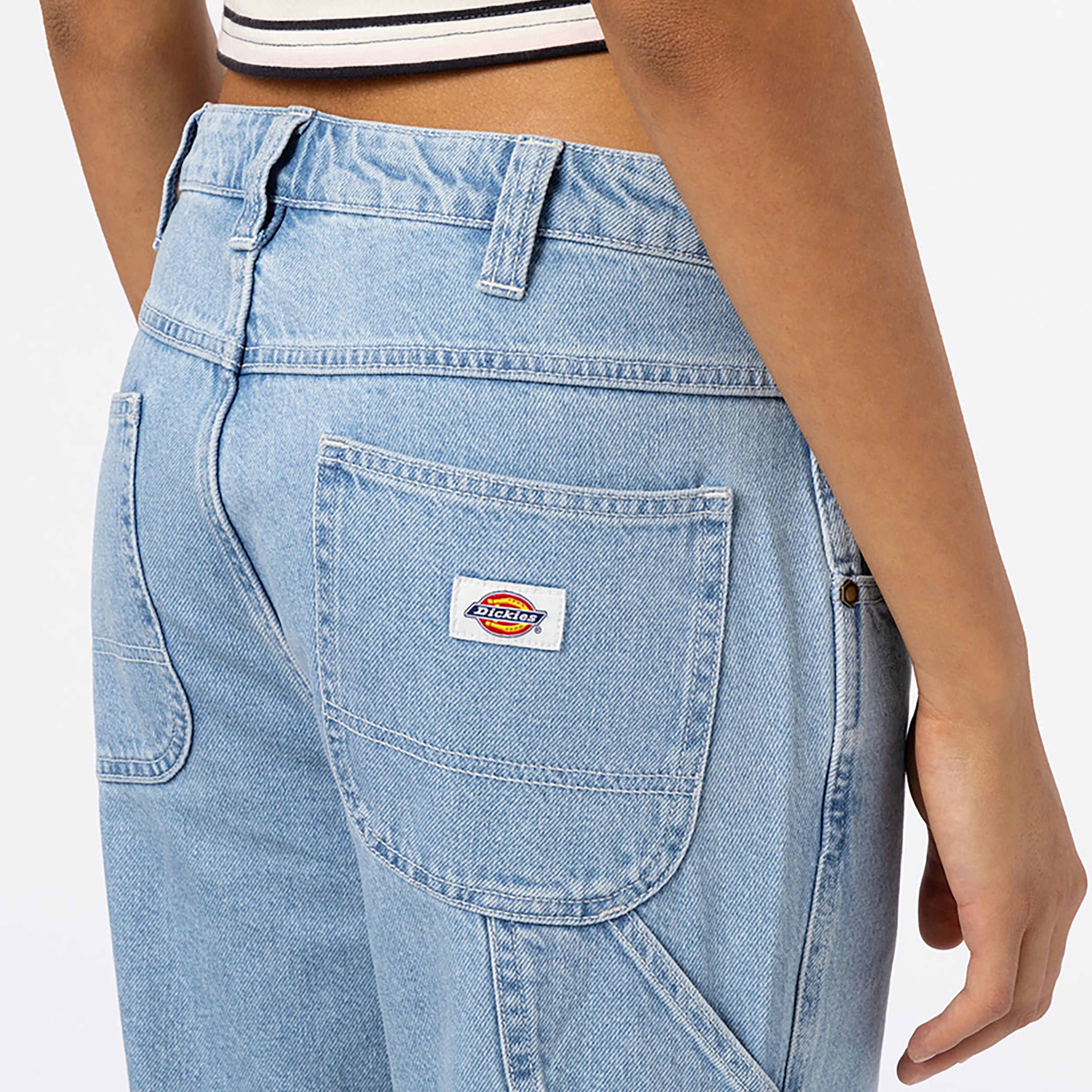 Dickies Ellendale Denim Kadın Mavi Pantolon