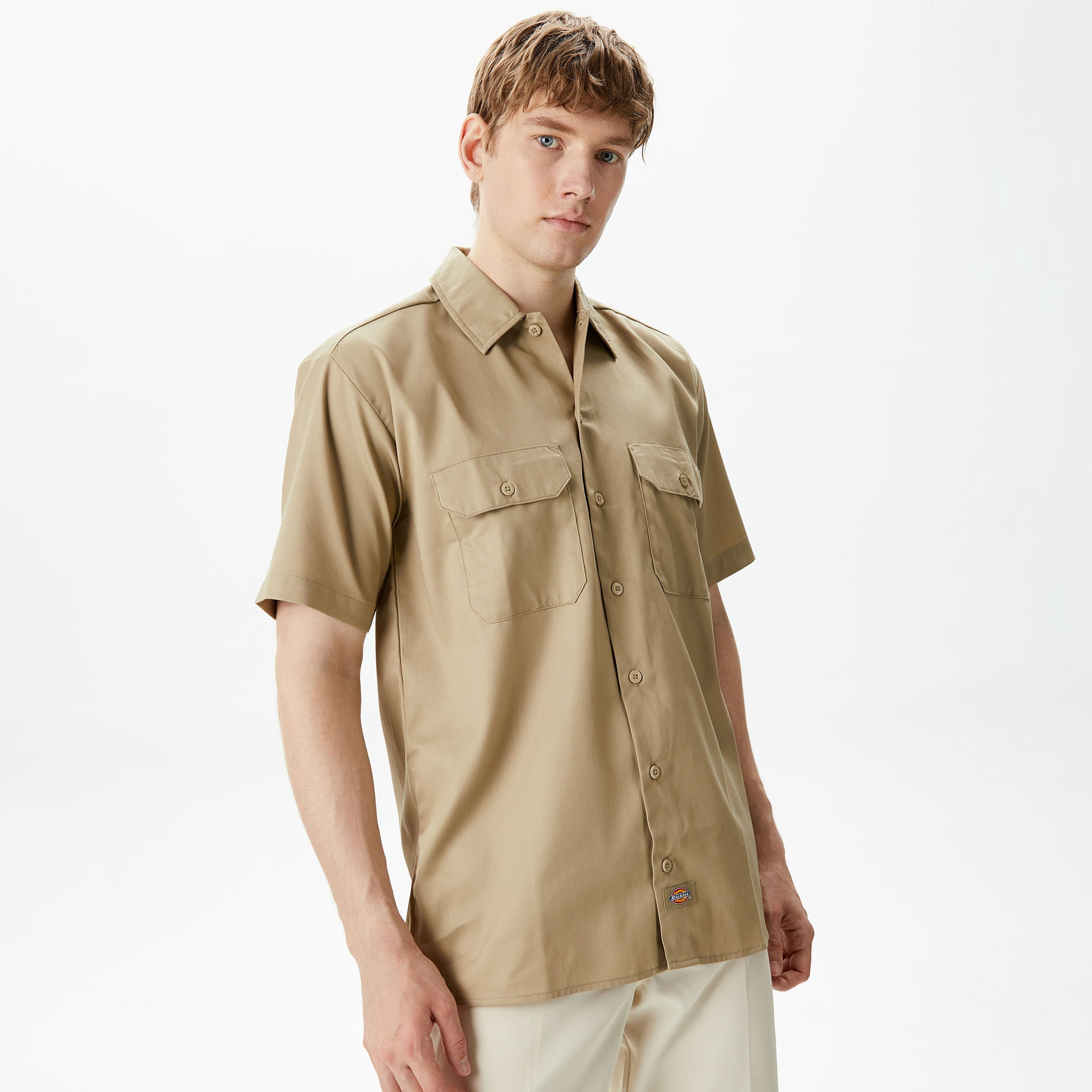 Dickies Work Erkek Haki Gömlek