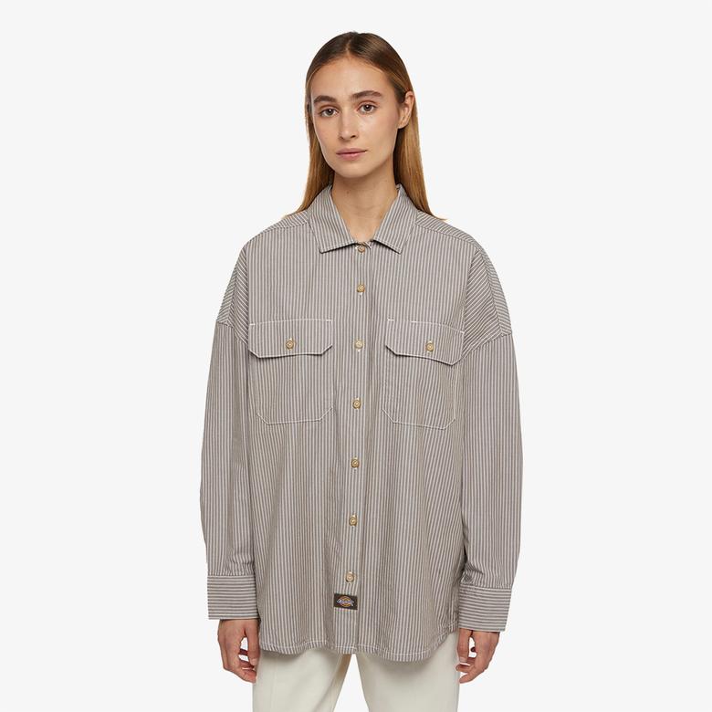 Dickies Florence Kadın Kahverengi Gömlek