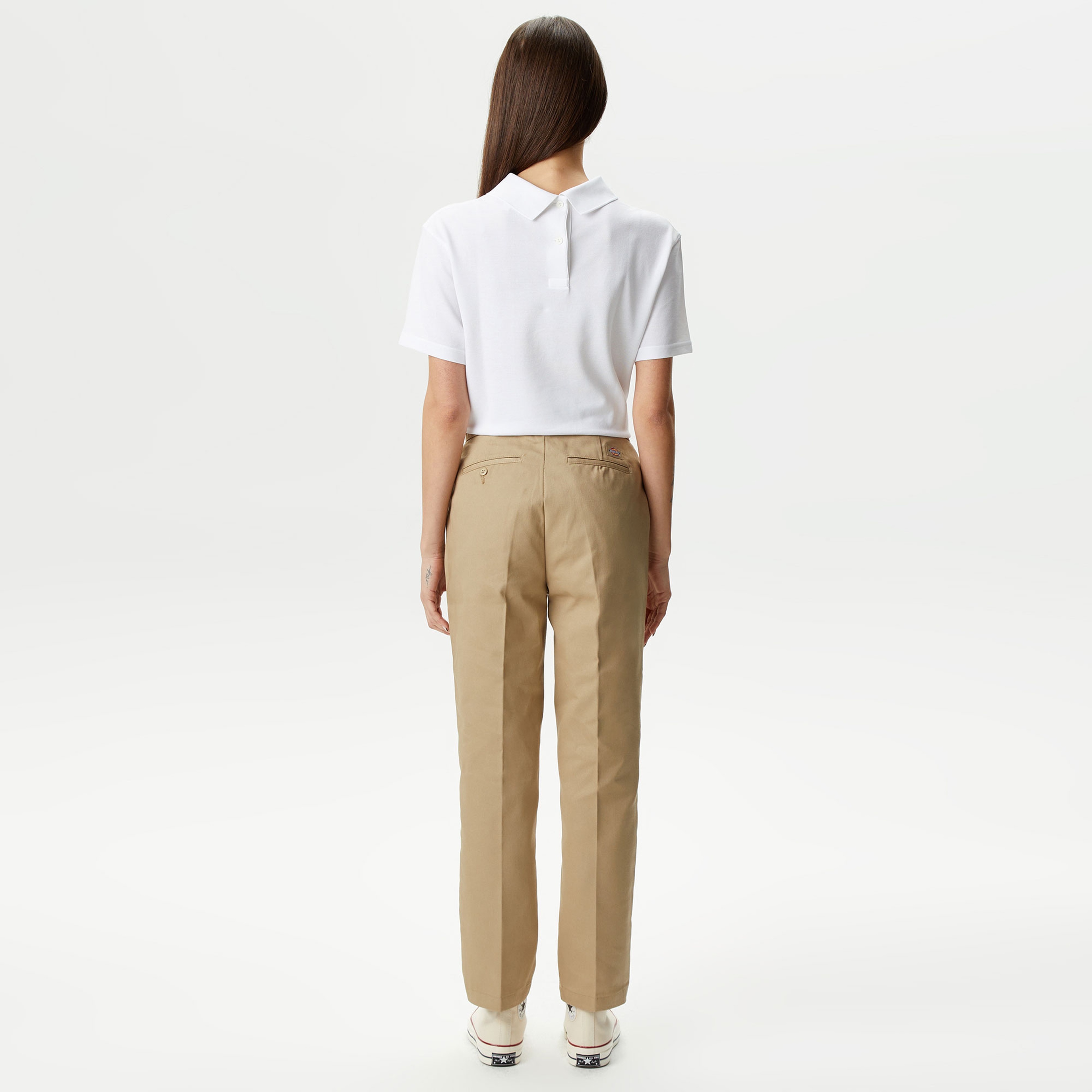 Dickies Phonenix Cropped Kadın Haki Pantolon