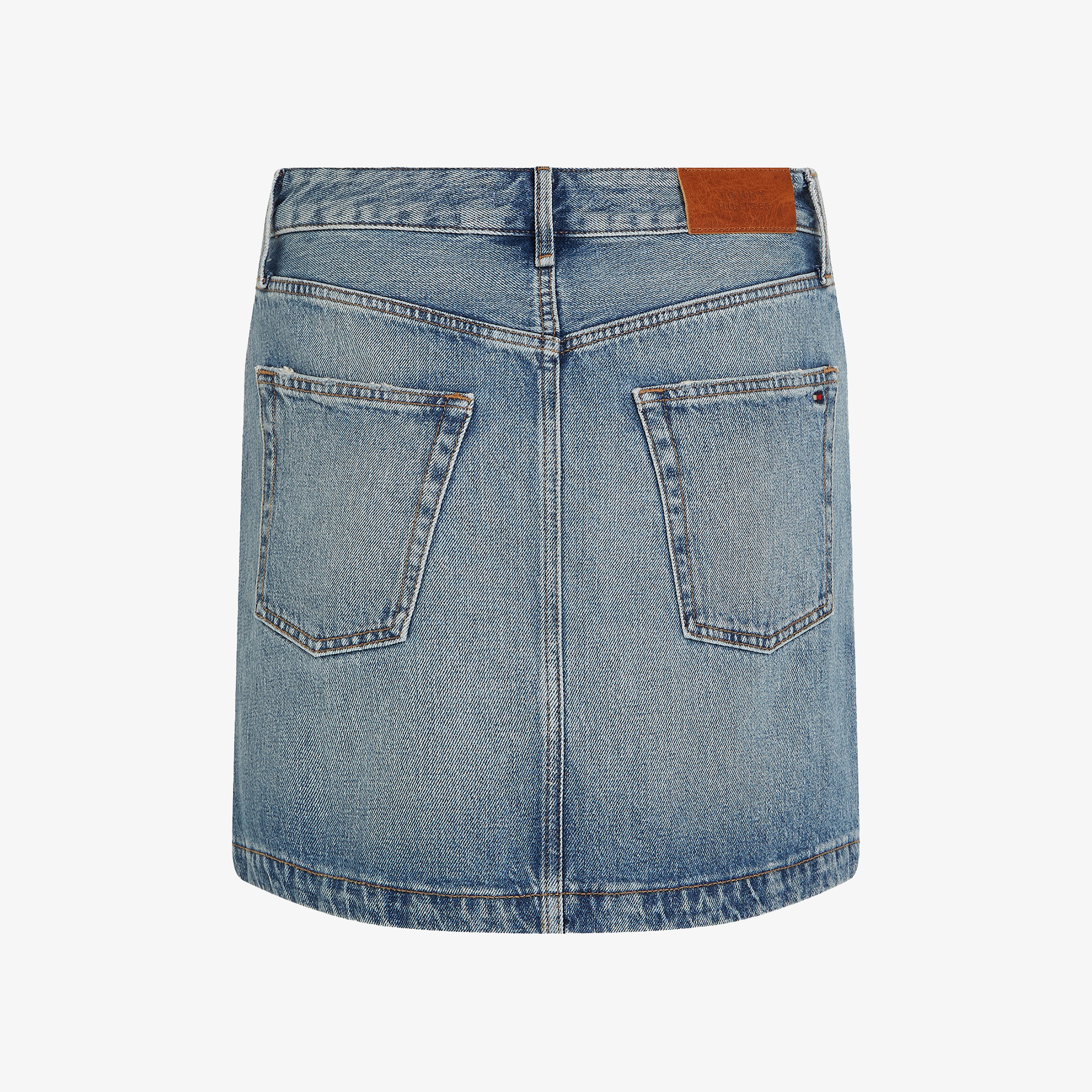 Tommy Hilfiger Dnm Mini Hw Sam Kadın Lacivert Etek