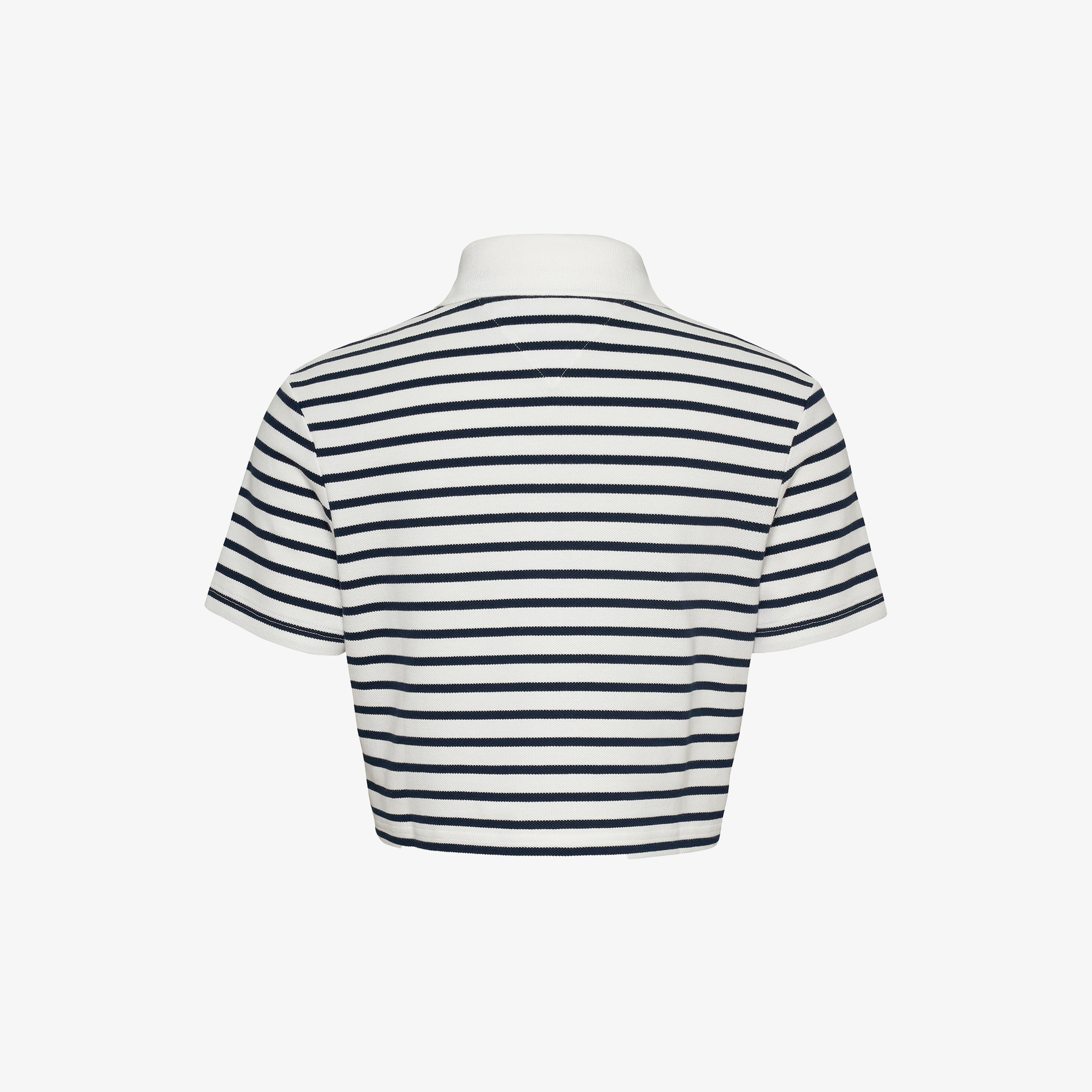 Tommy Jeans Crp Badge Kadın Beyaz Polo