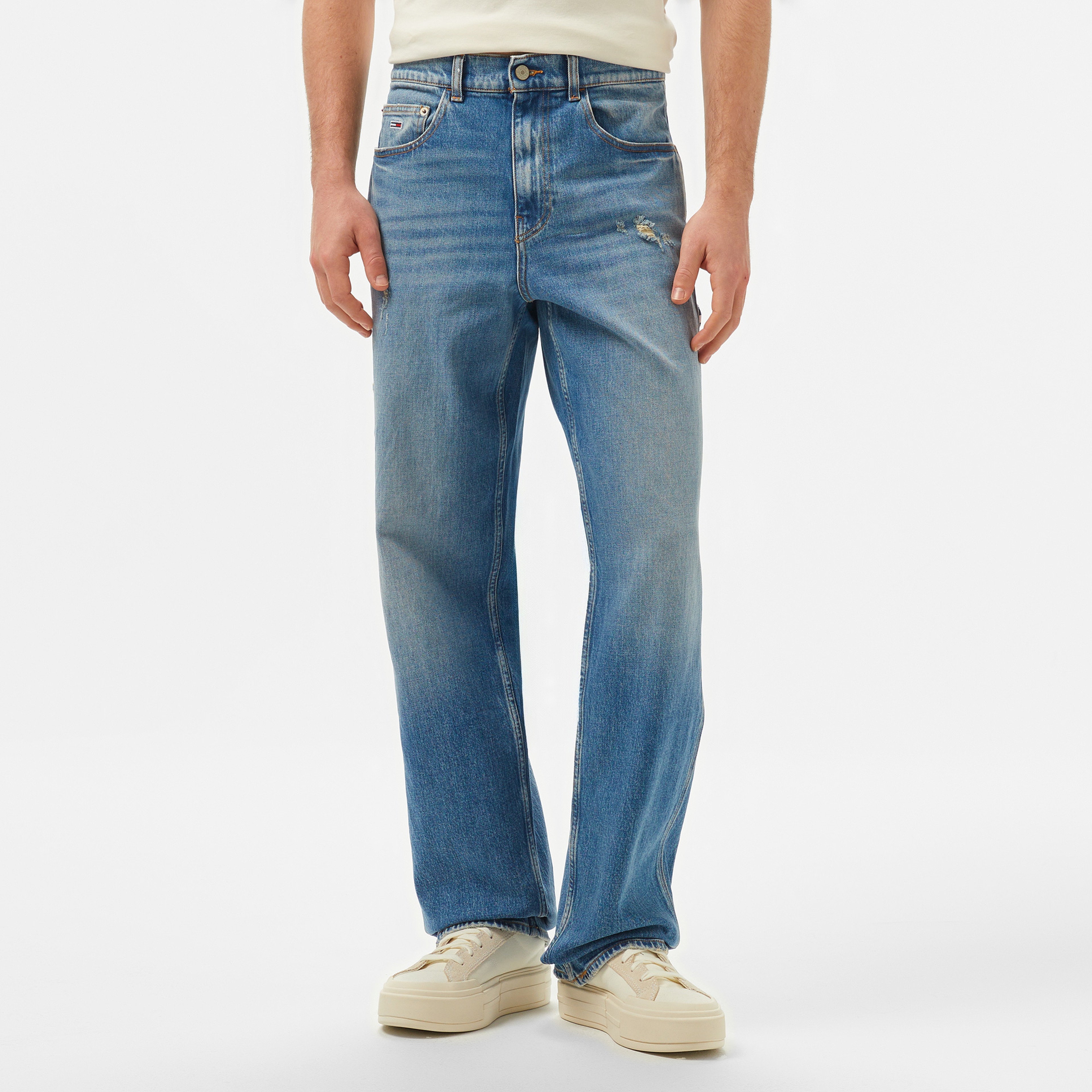 Tommy Jeans Jaimie Ai6137 Erkek Mavi Jean