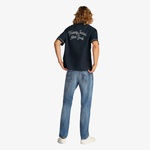 Tommy Jeans Tjc Camp Collar Erkek Lacivert Gömlek