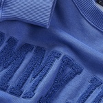 Tommy Jeans Rlx Vintage Varsity Crew Erkek Mavi Sweatshirt