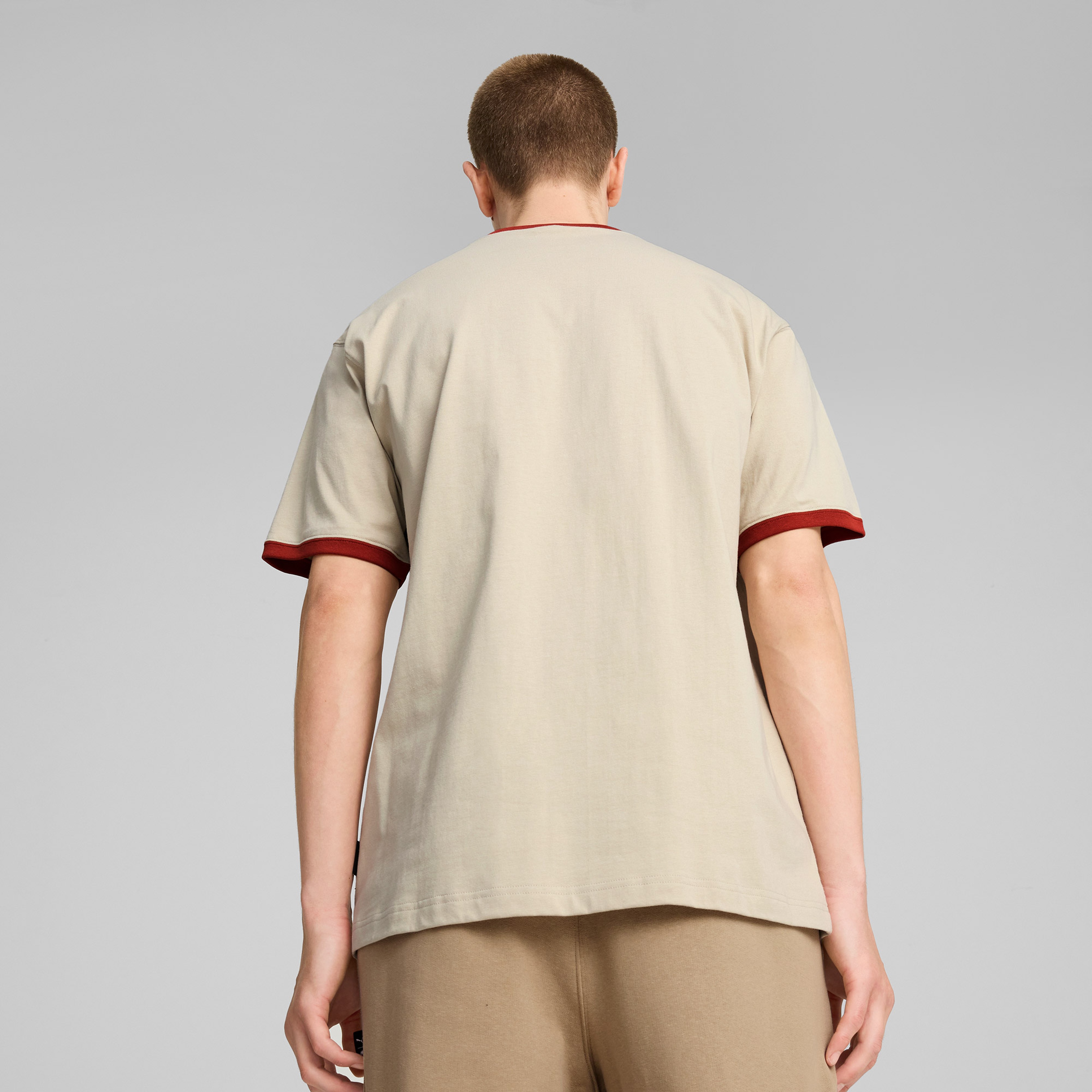 Puma Puma X Ptc Ringer Erkek Bej T-Shirt
