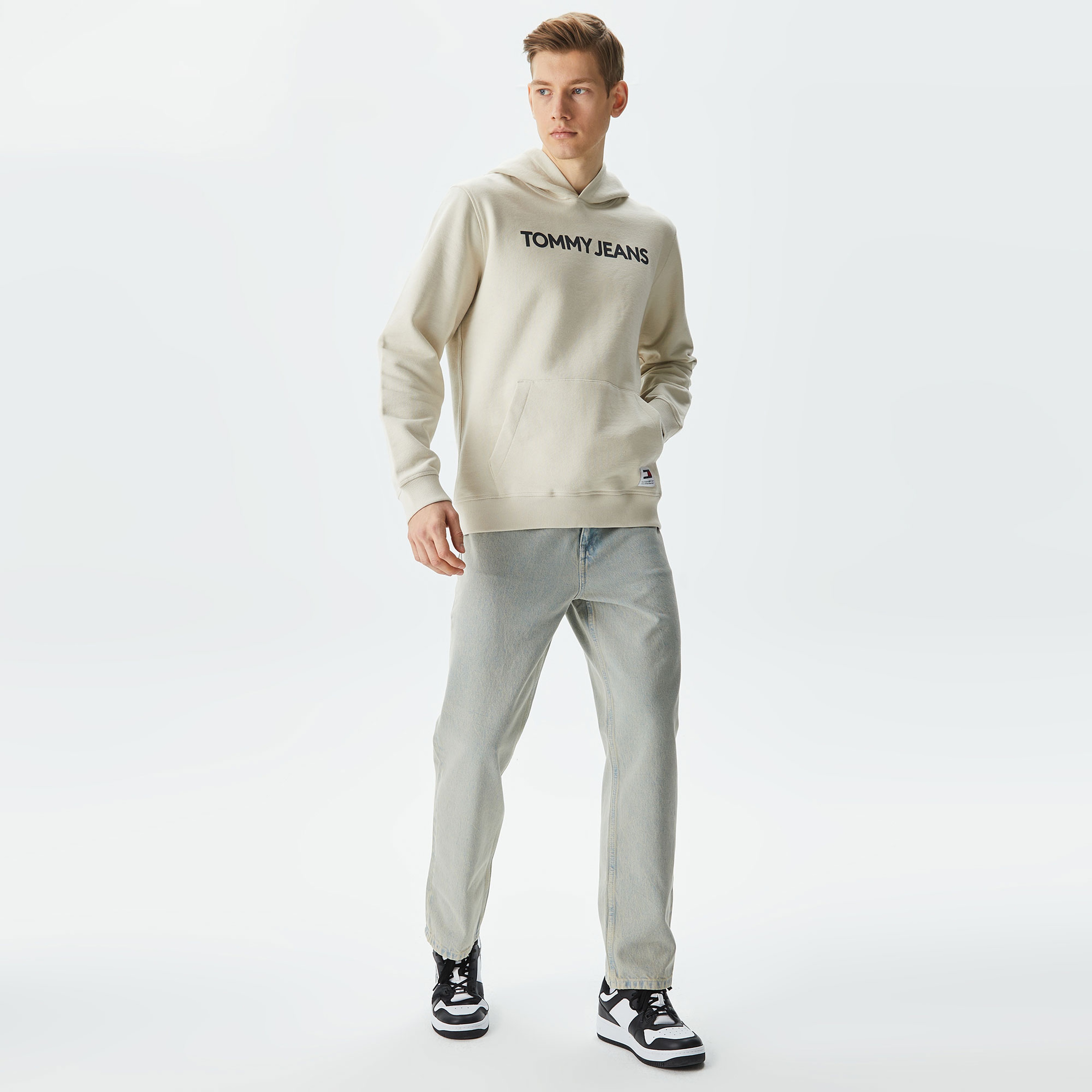 Tommy Jeans Skater Erkek Mavi Jean