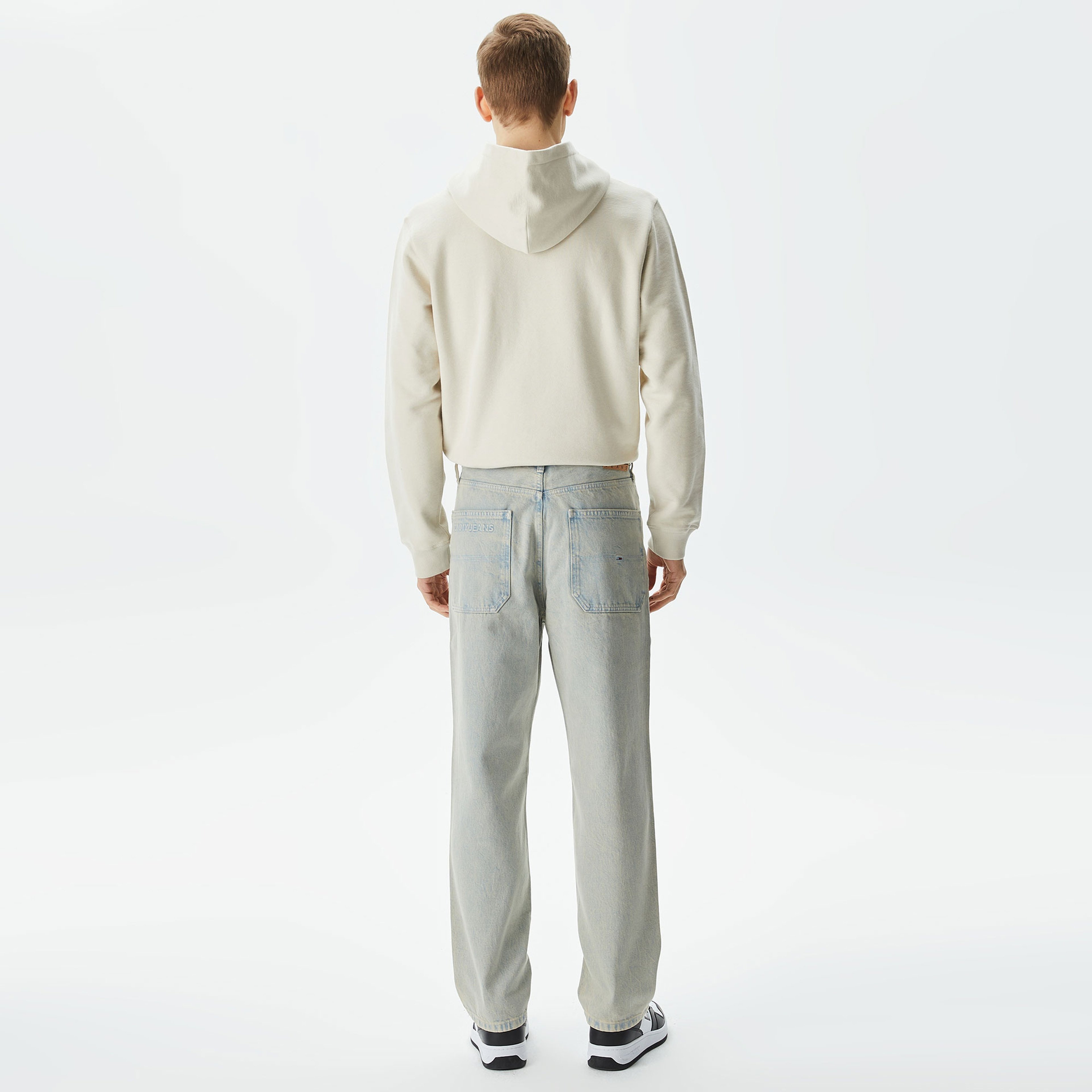 Tommy Jeans Skater Erkek Mavi Jean