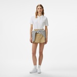 Tommy Hilfiger 1985 Reg Pique Kadın Beyaz Polo